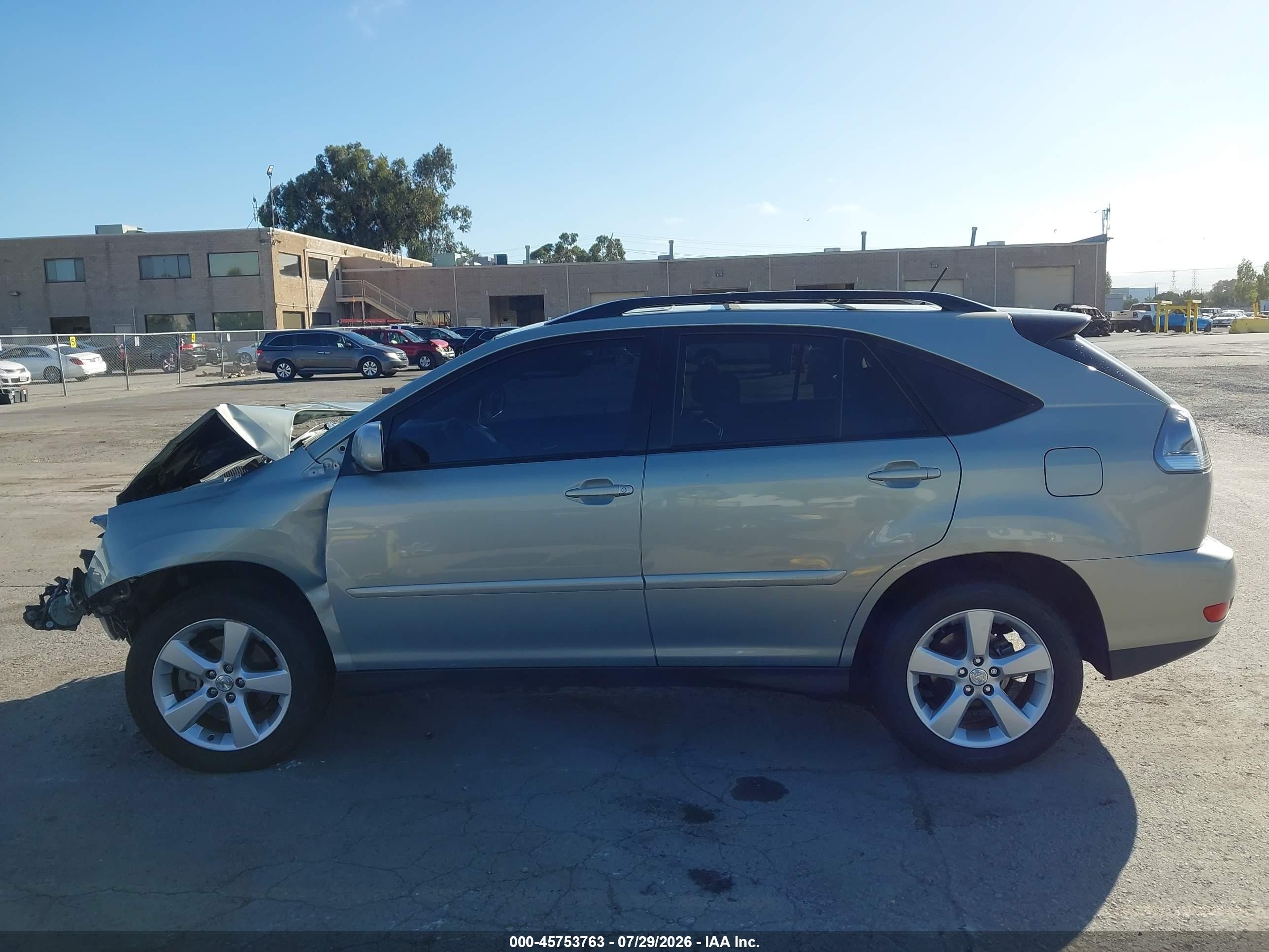 2006 Lexus Rx 330   Silver vin: JTJGA31U260060379