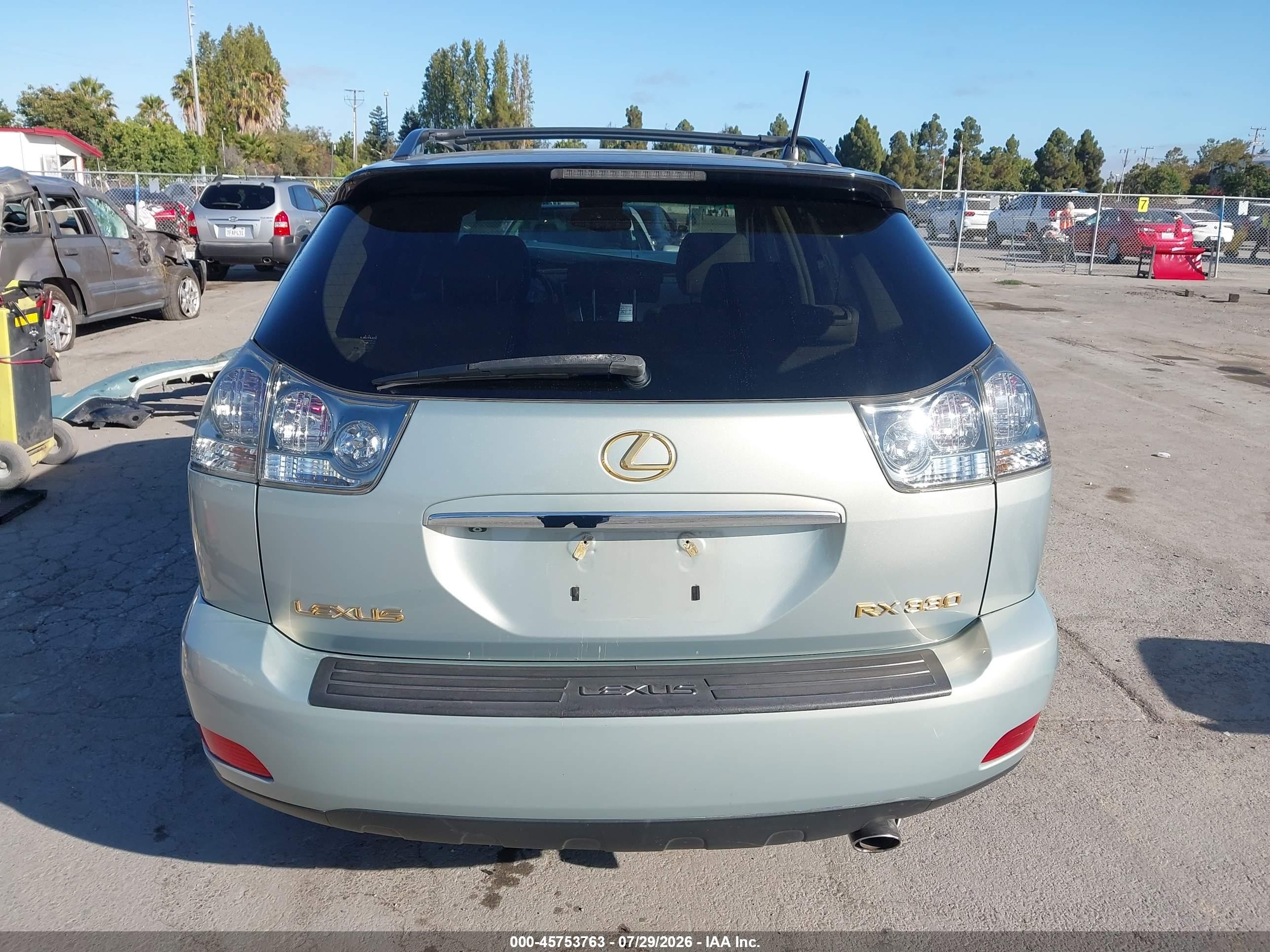 2006 Lexus Rx 330   Silver vin: JTJGA31U260060379