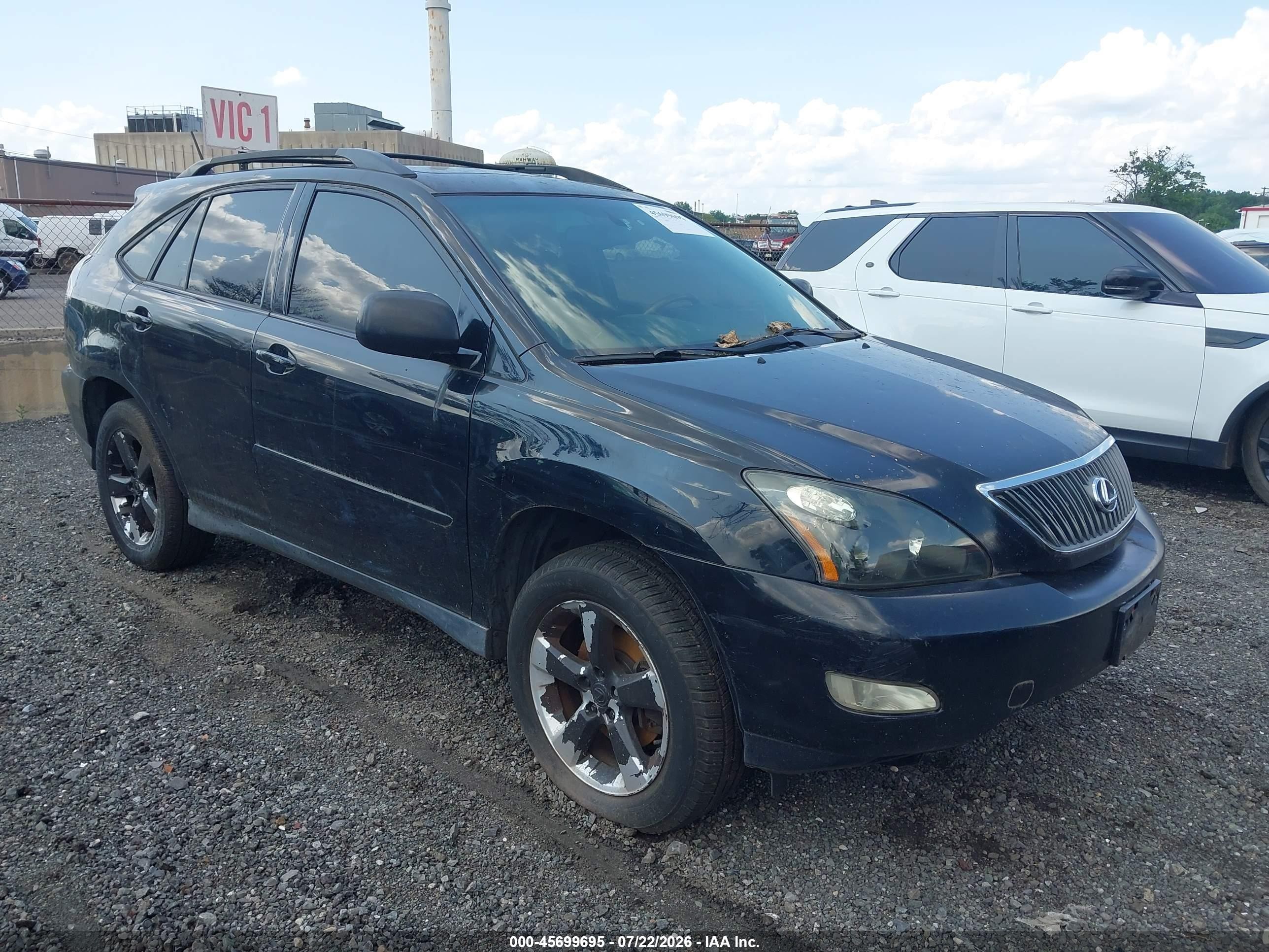 2004 Lexus Rx 330   Black vin: JTJGA31U340006070