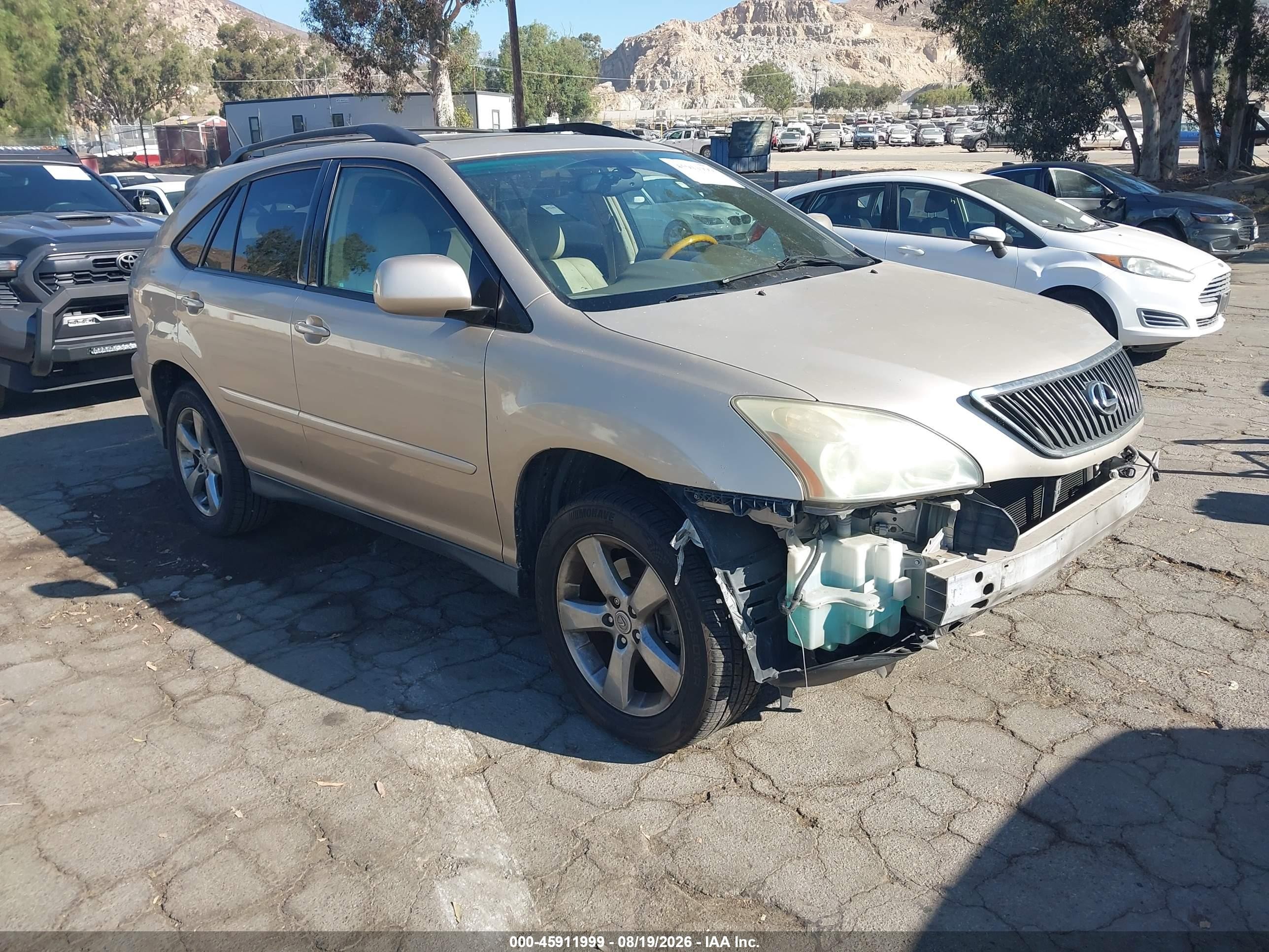 2004 Lexus Rx 330   Champagne vin: JTJGA31U340026707
