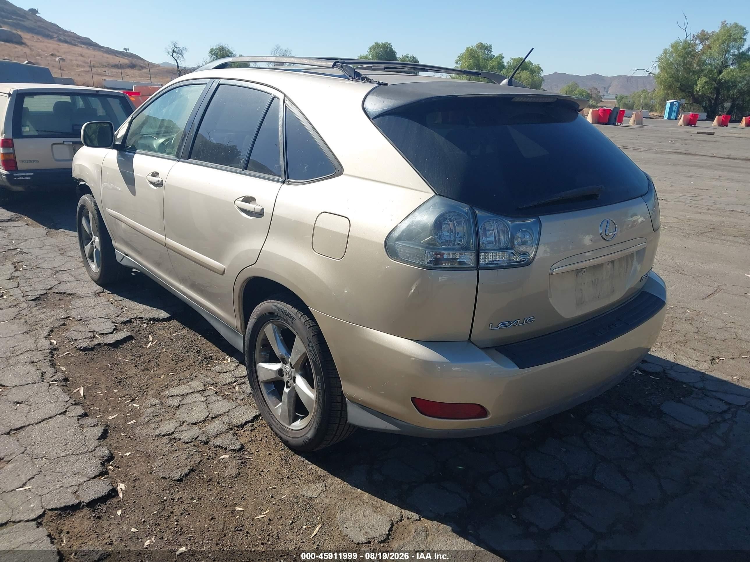 2004 Lexus Rx 330   Champagne vin: JTJGA31U340026707