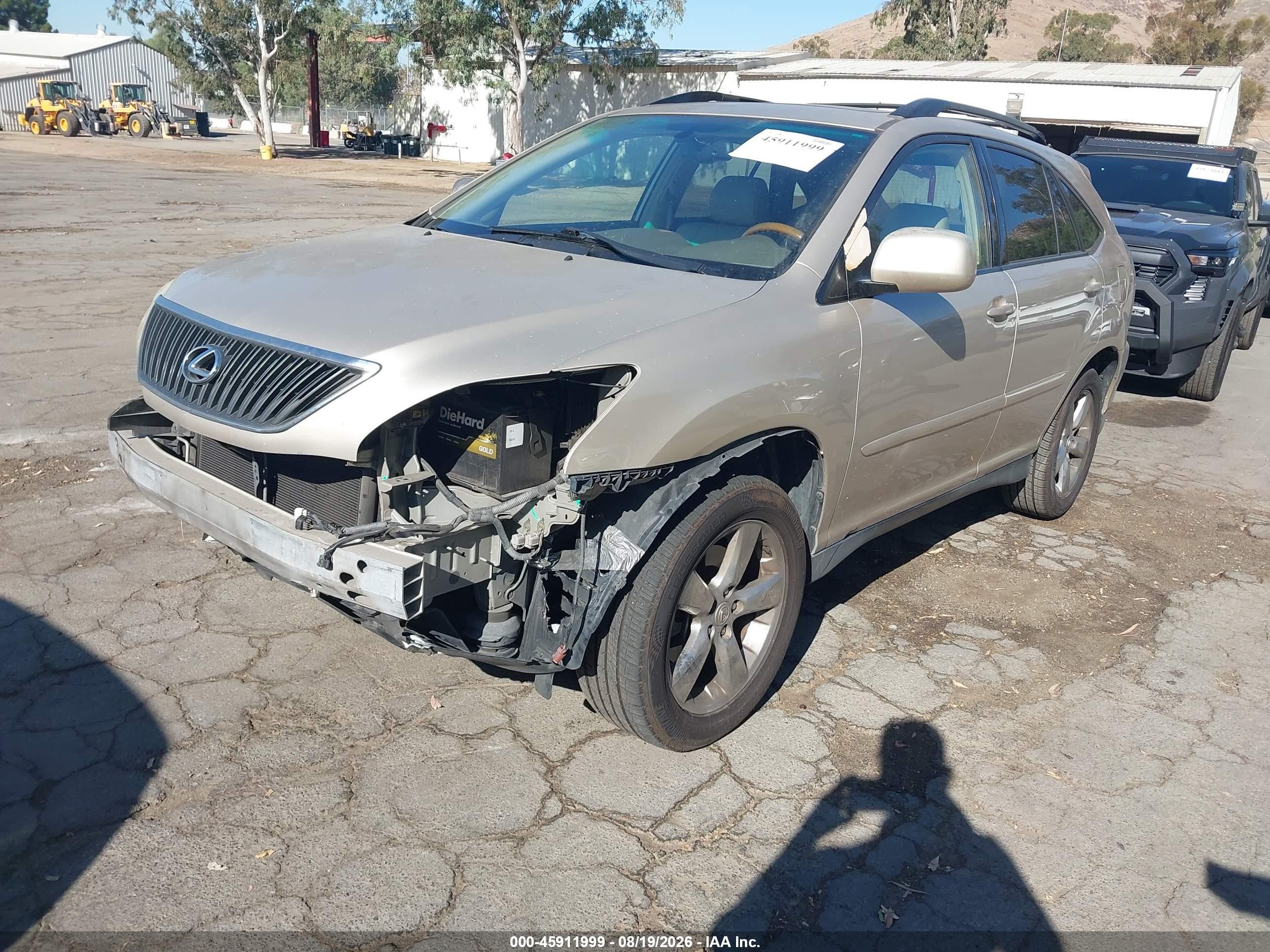 2004 Lexus Rx 330   Champagne vin: JTJGA31U340026707