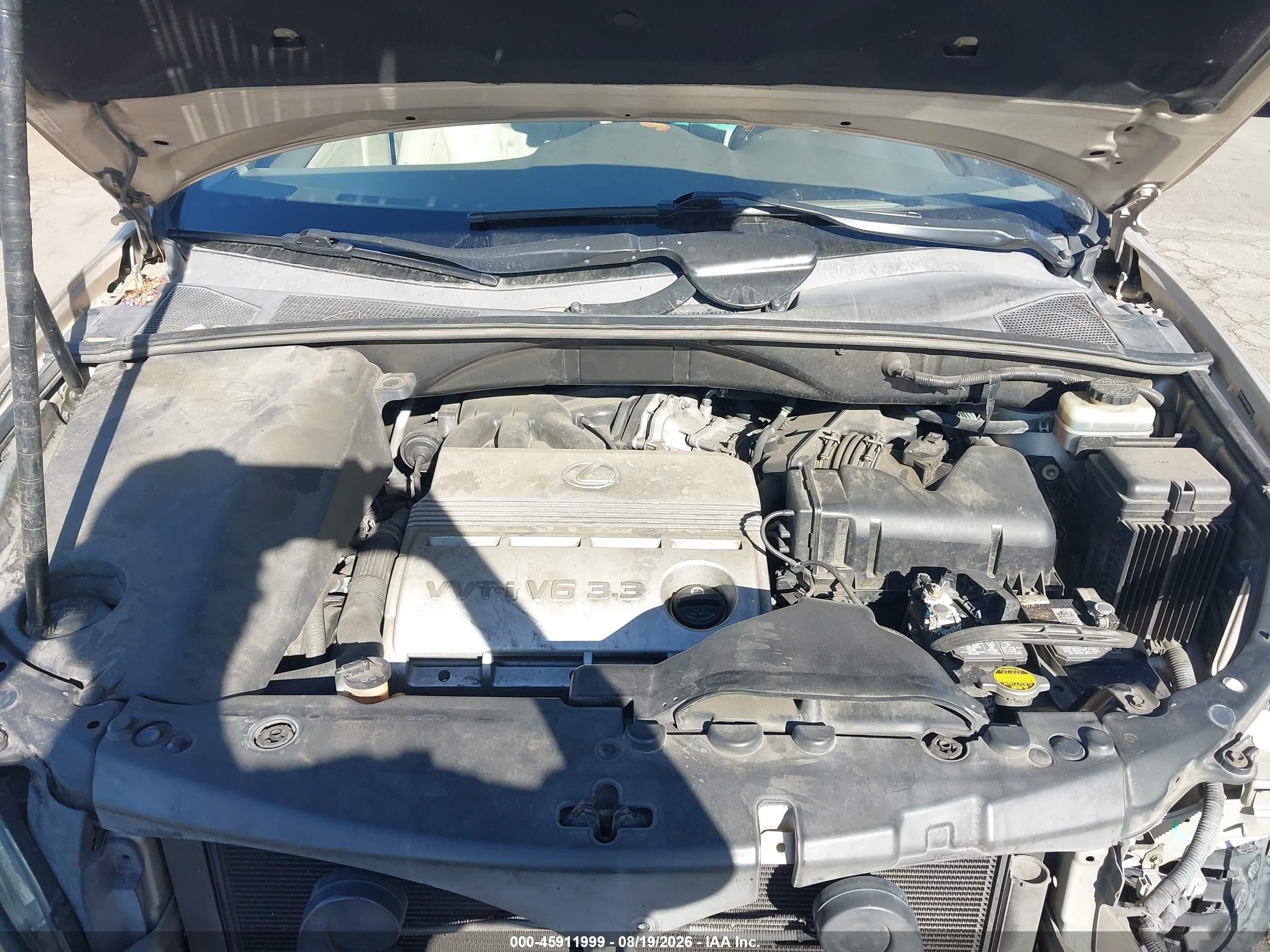 2004 Lexus Rx 330   Champagne vin: JTJGA31U340026707