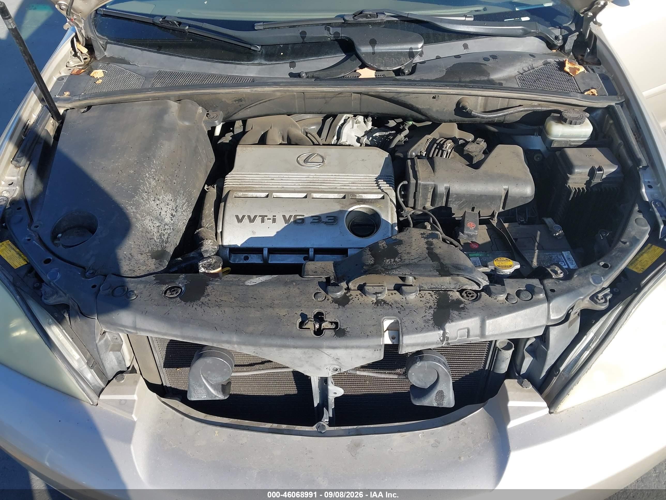 2004 Lexus Rx 330   Бежевый vin: JTJGA31U340030644