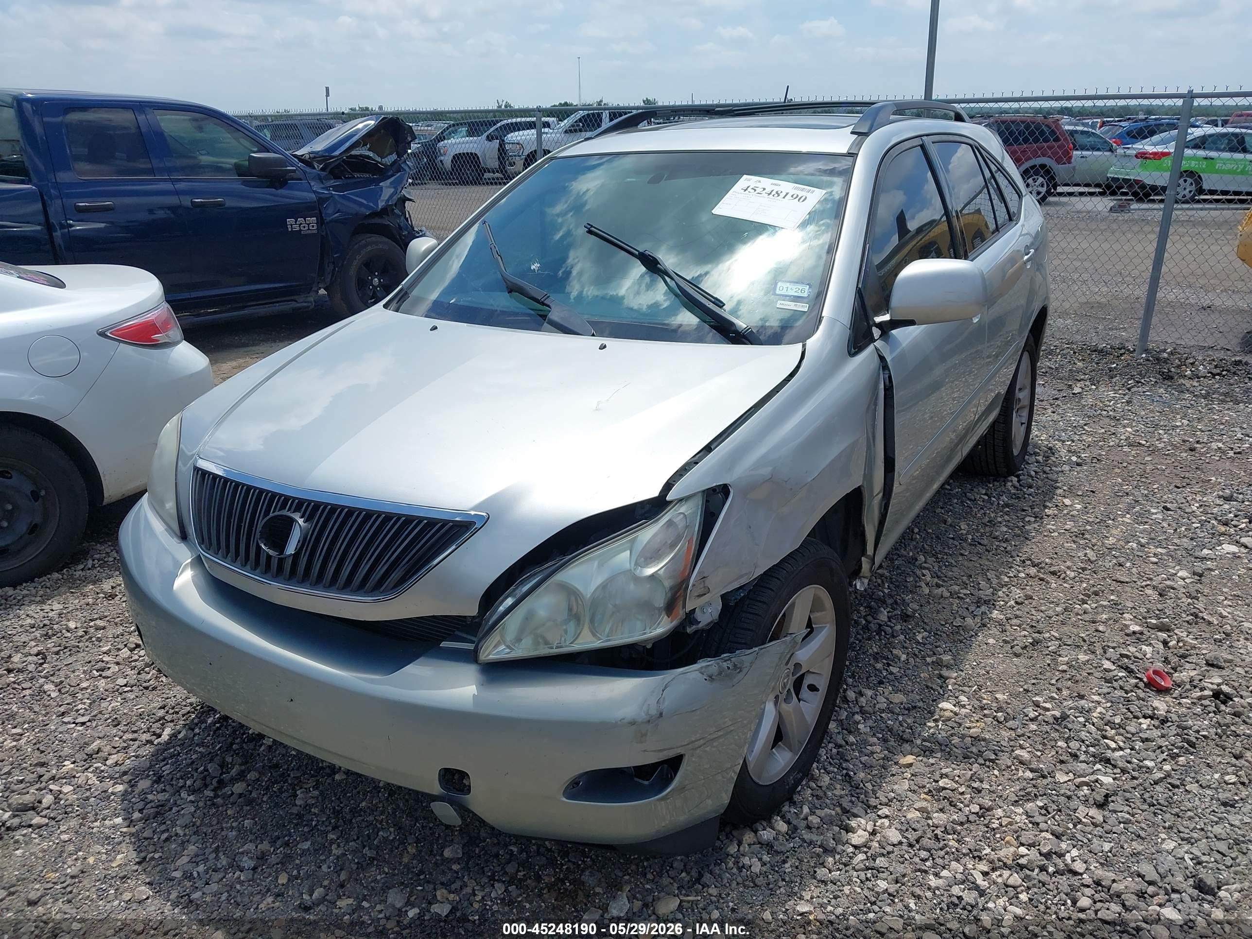 2004 Lexus Rx 330 Silver vin: JTJGA31U340037559