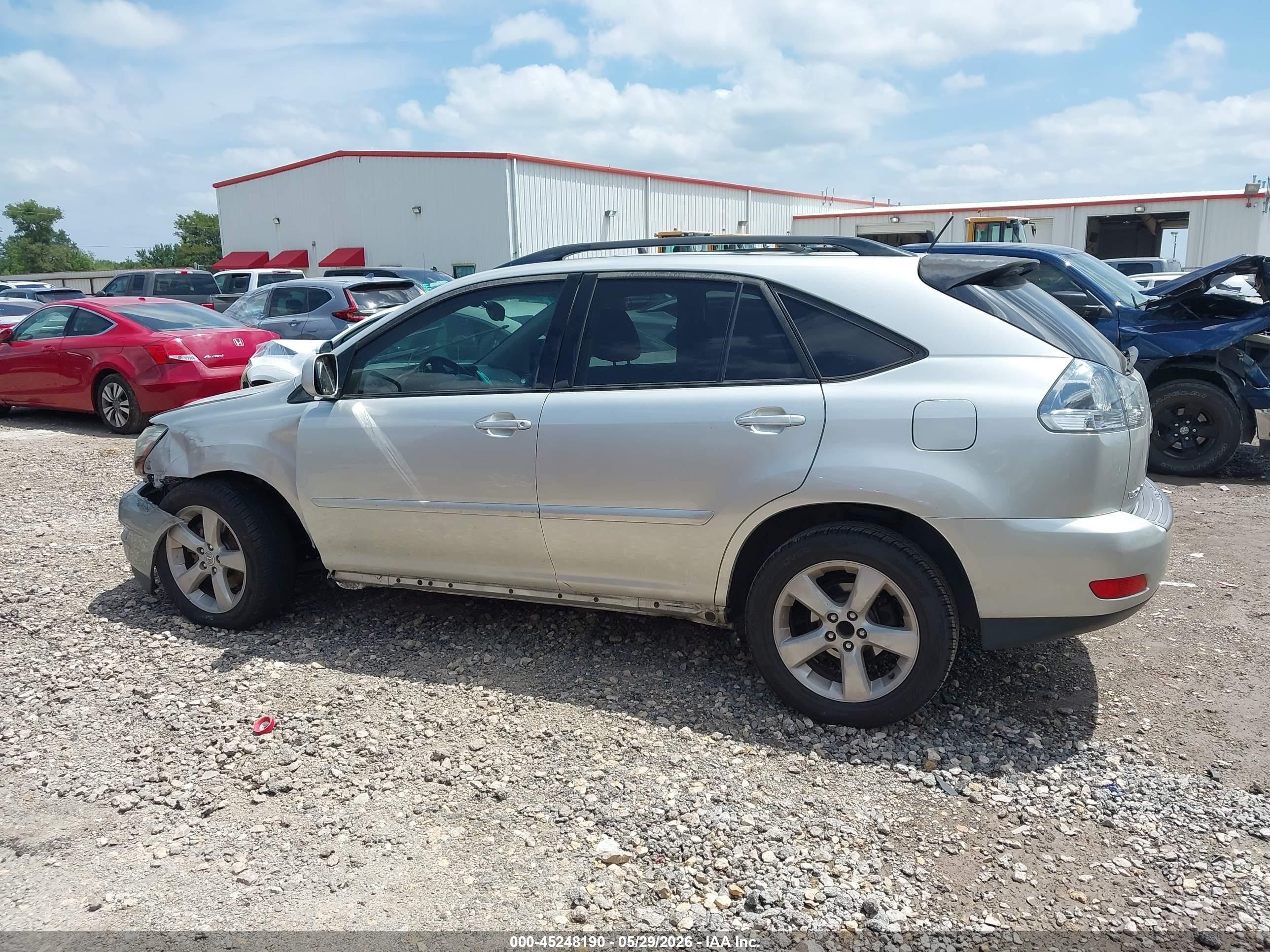 2004 Lexus Rx 330 Silver vin: JTJGA31U340037559