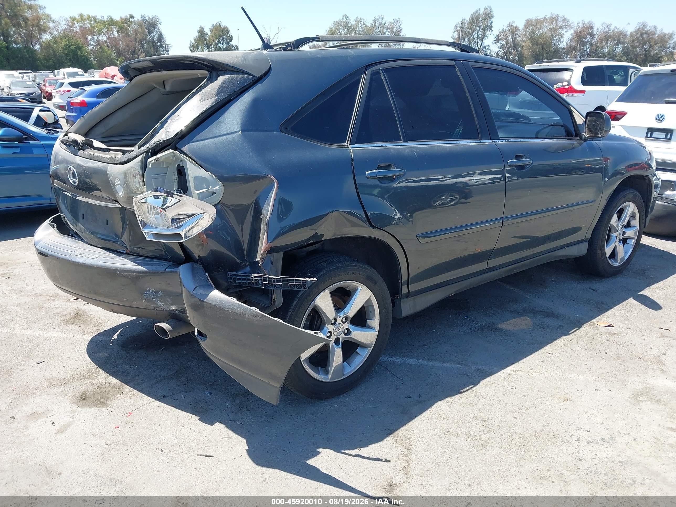 2004 Lexus Rx 330   Dark Blue vin: JTJGA31U340040736
