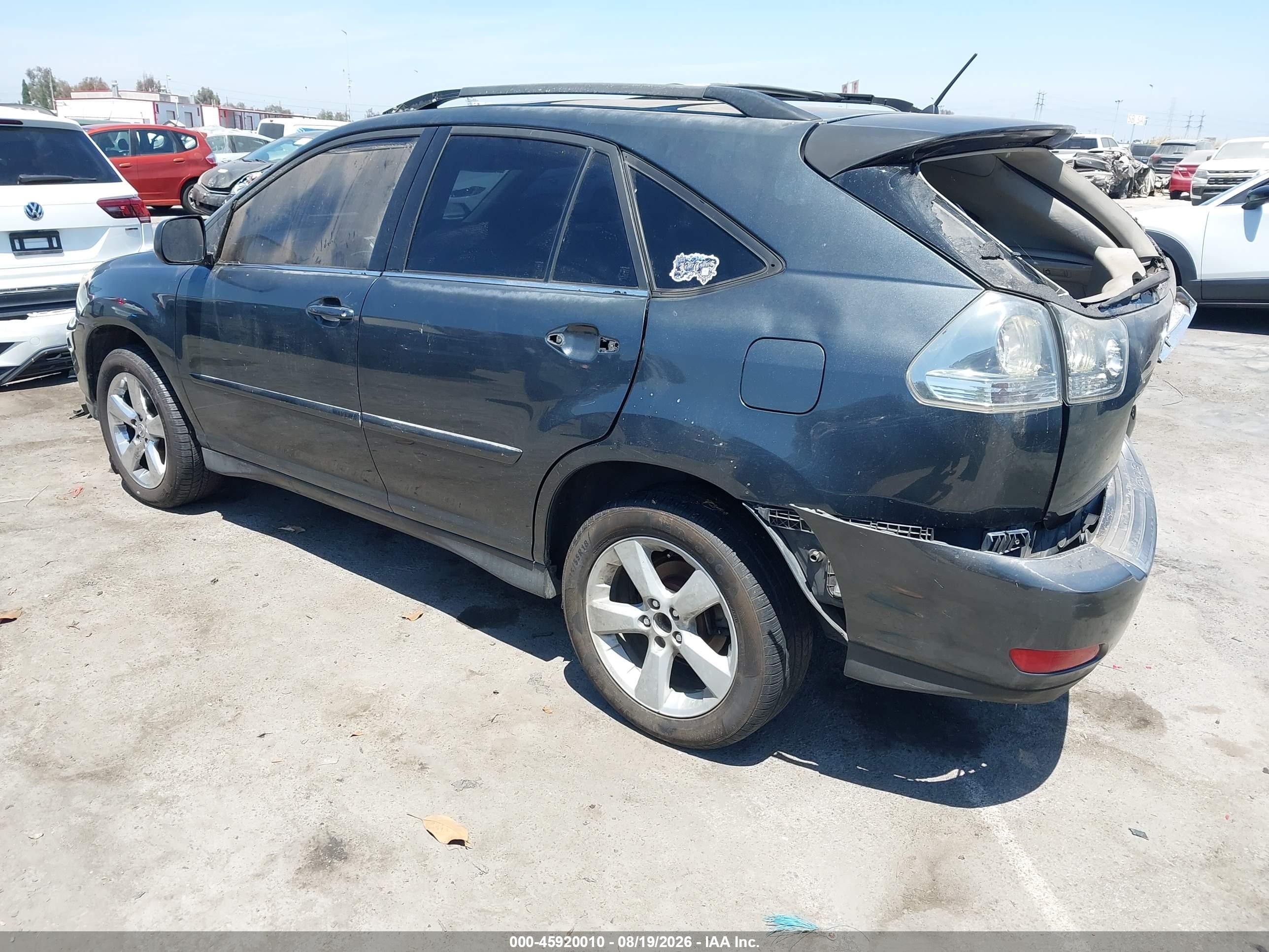 2004 Lexus Rx 330   Dark Blue vin: JTJGA31U340040736