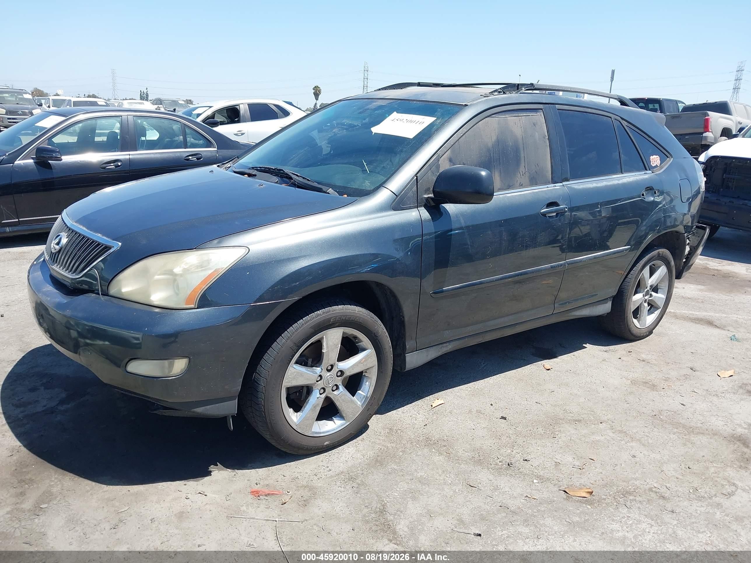 2004 Lexus Rx 330   Dark Blue vin: JTJGA31U340040736
