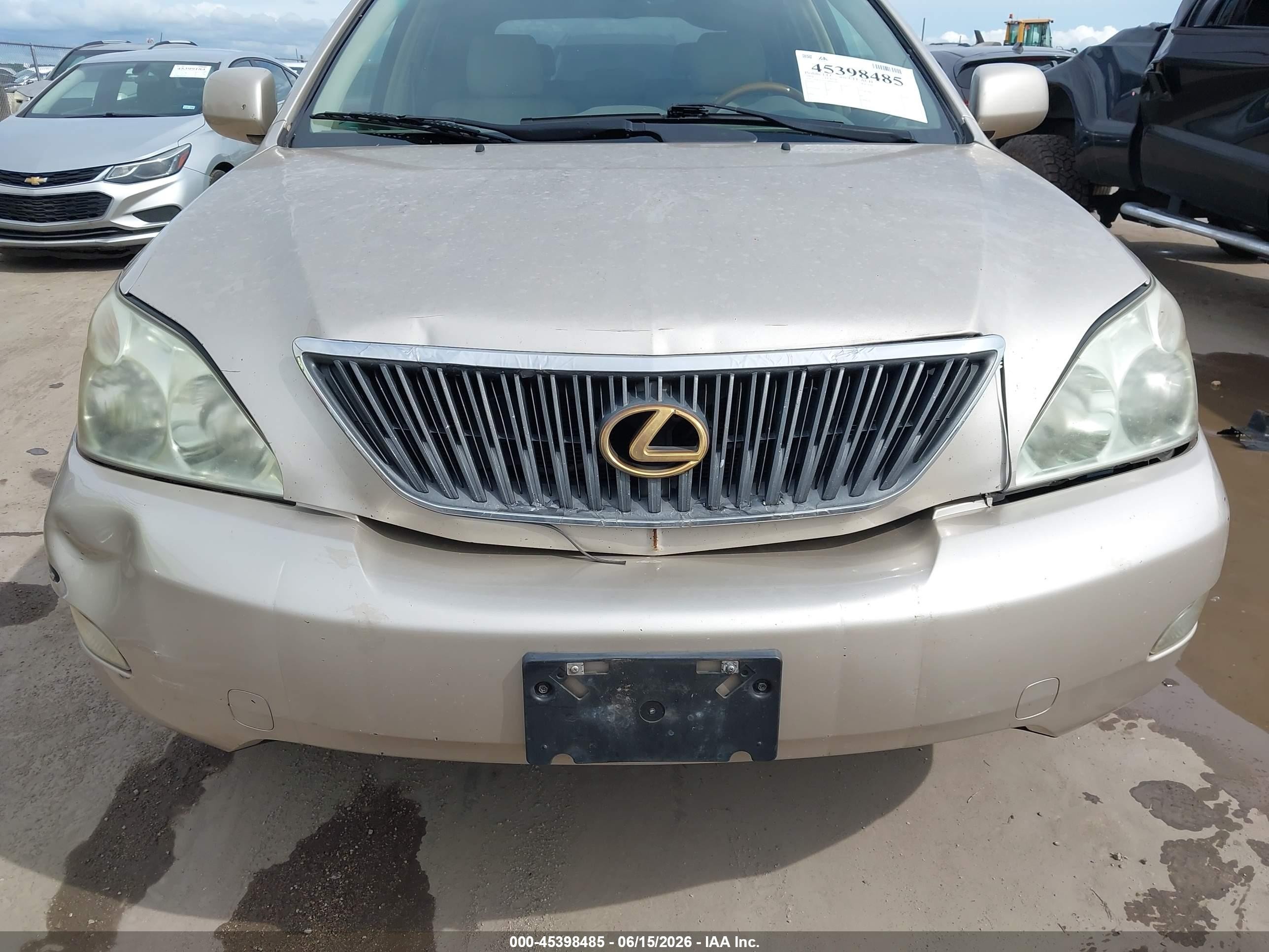 2004 Lexus Rx 330   Beige vin: JTJGA31U340042292