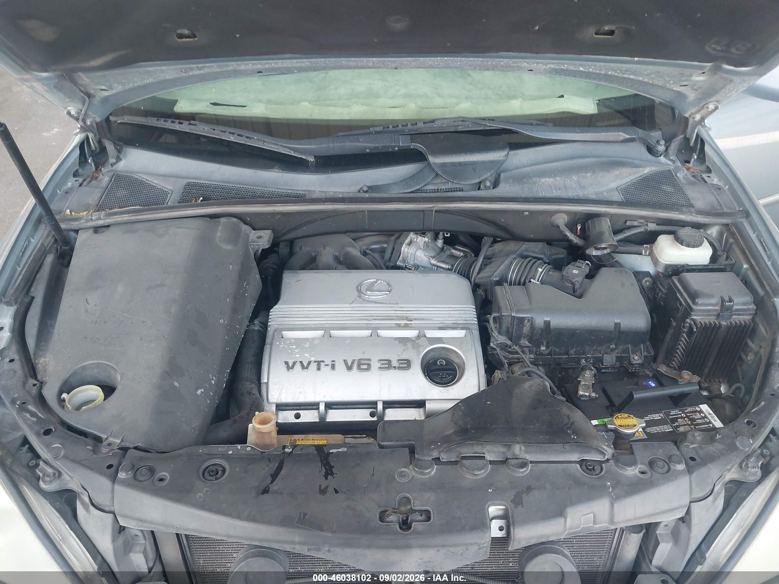 2004 Lexus Rx 330   Синий vin: JTJGA31U340043653