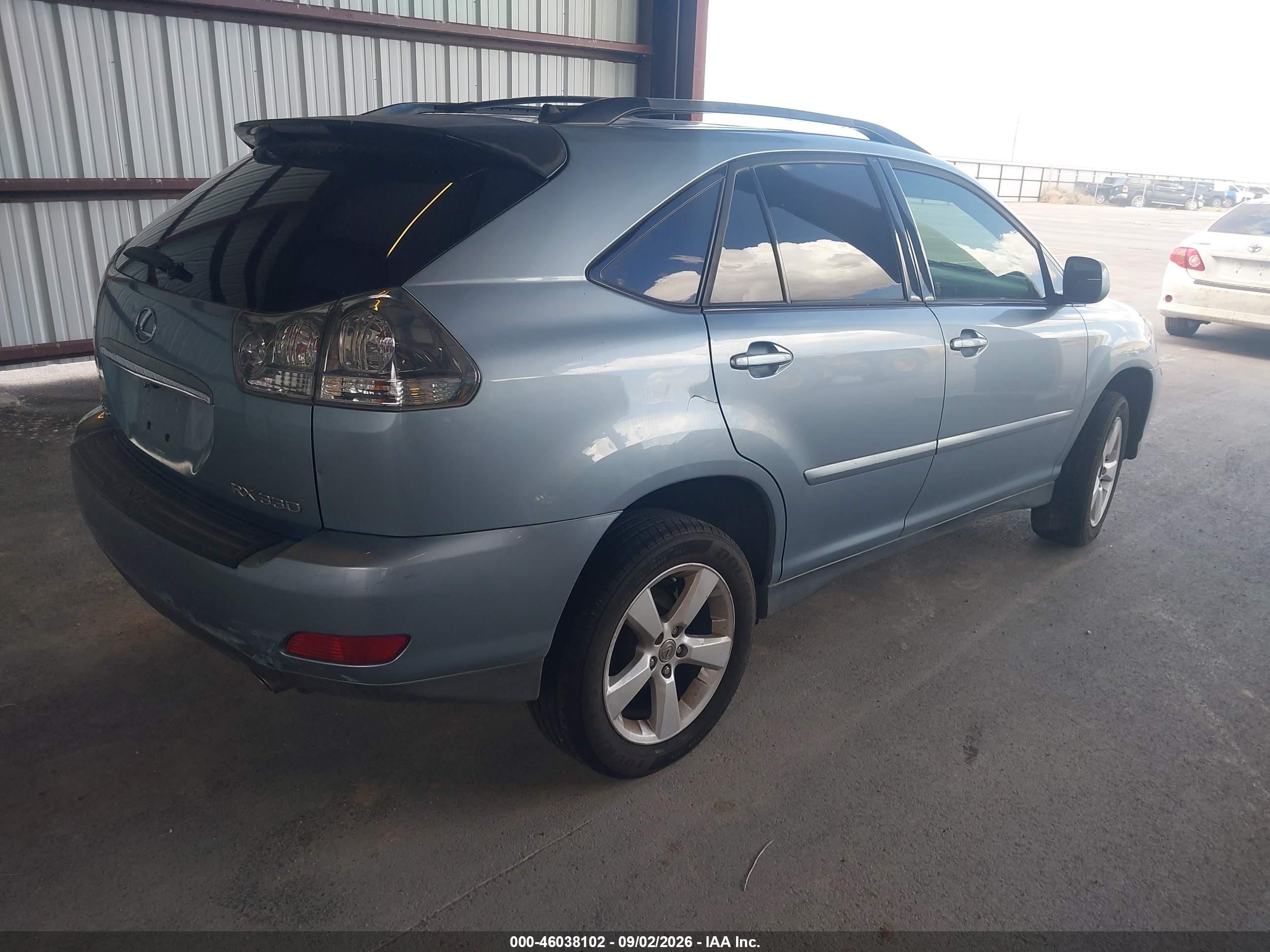 2004 Lexus Rx 330   Синий vin: JTJGA31U340043653