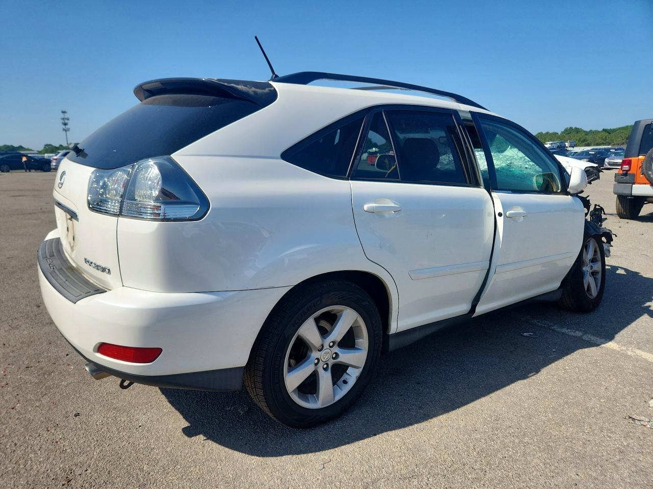 2004 Lexus Rx 330 White vin: JTJGA31U340043989