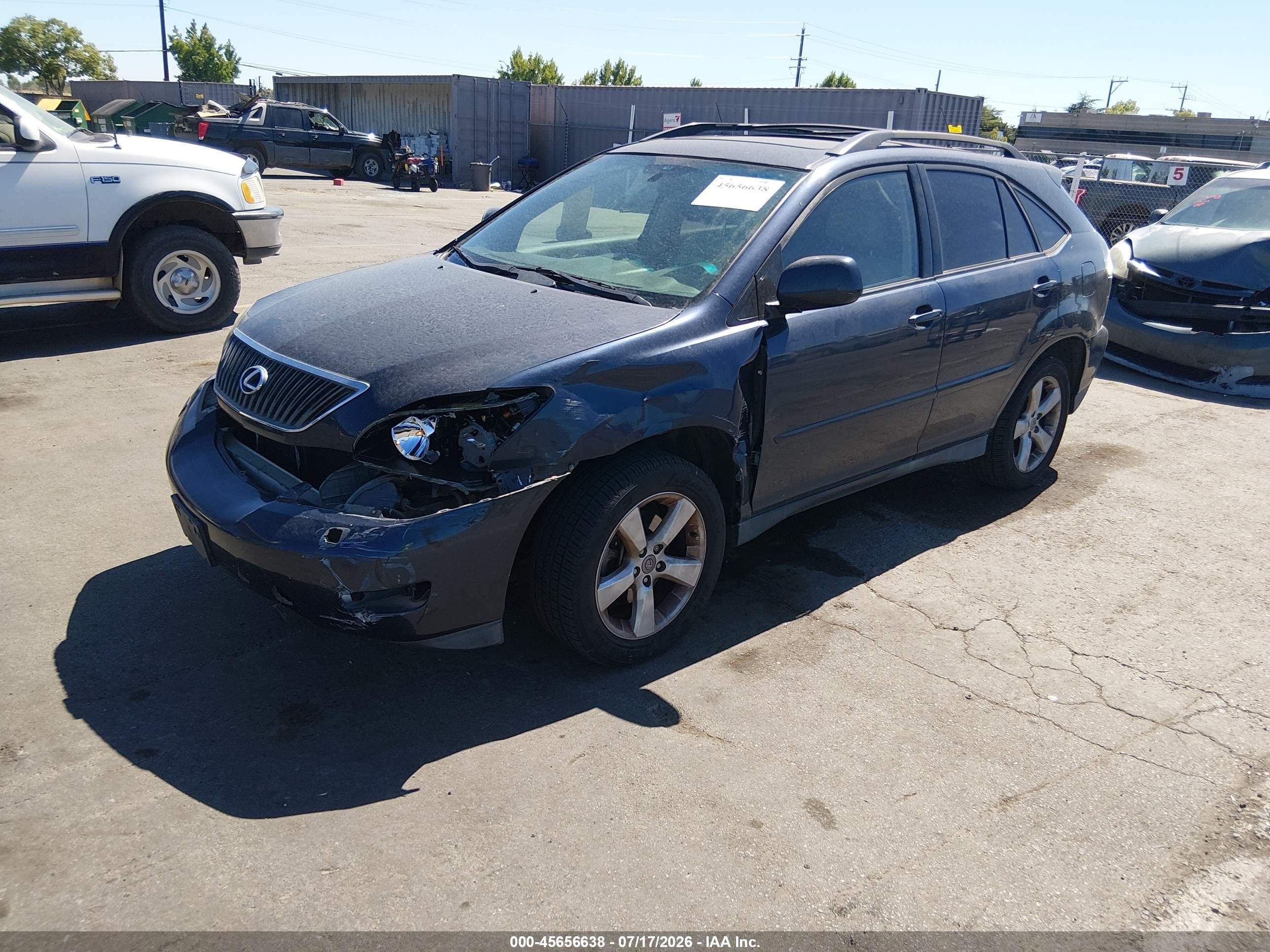 2004 Lexus Rx 330   Blue vin: JTJGA31U440004117