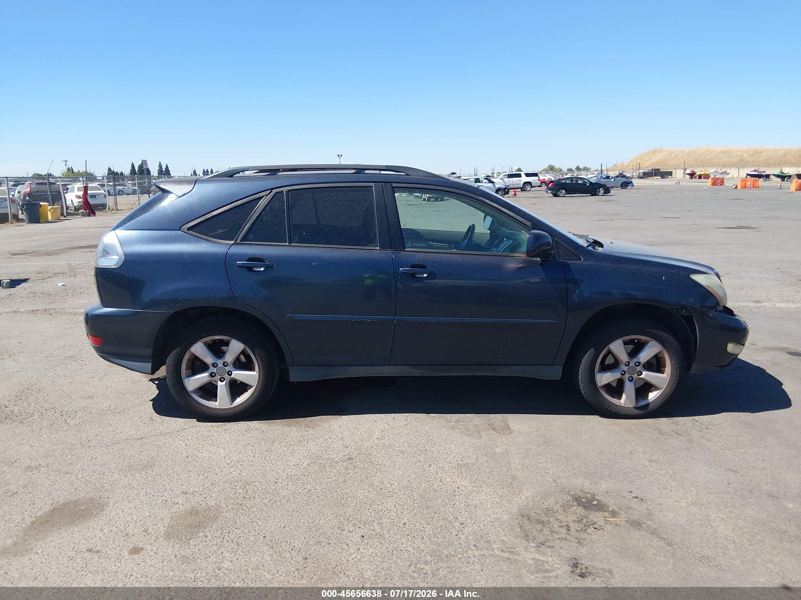 2004 Lexus Rx 330   Blue vin: JTJGA31U440004117