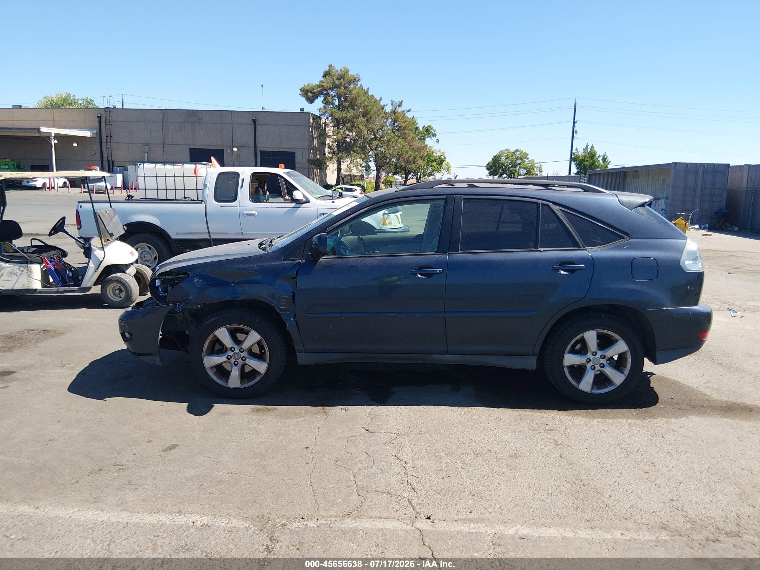 2004 Lexus Rx 330   Blue vin: JTJGA31U440004117