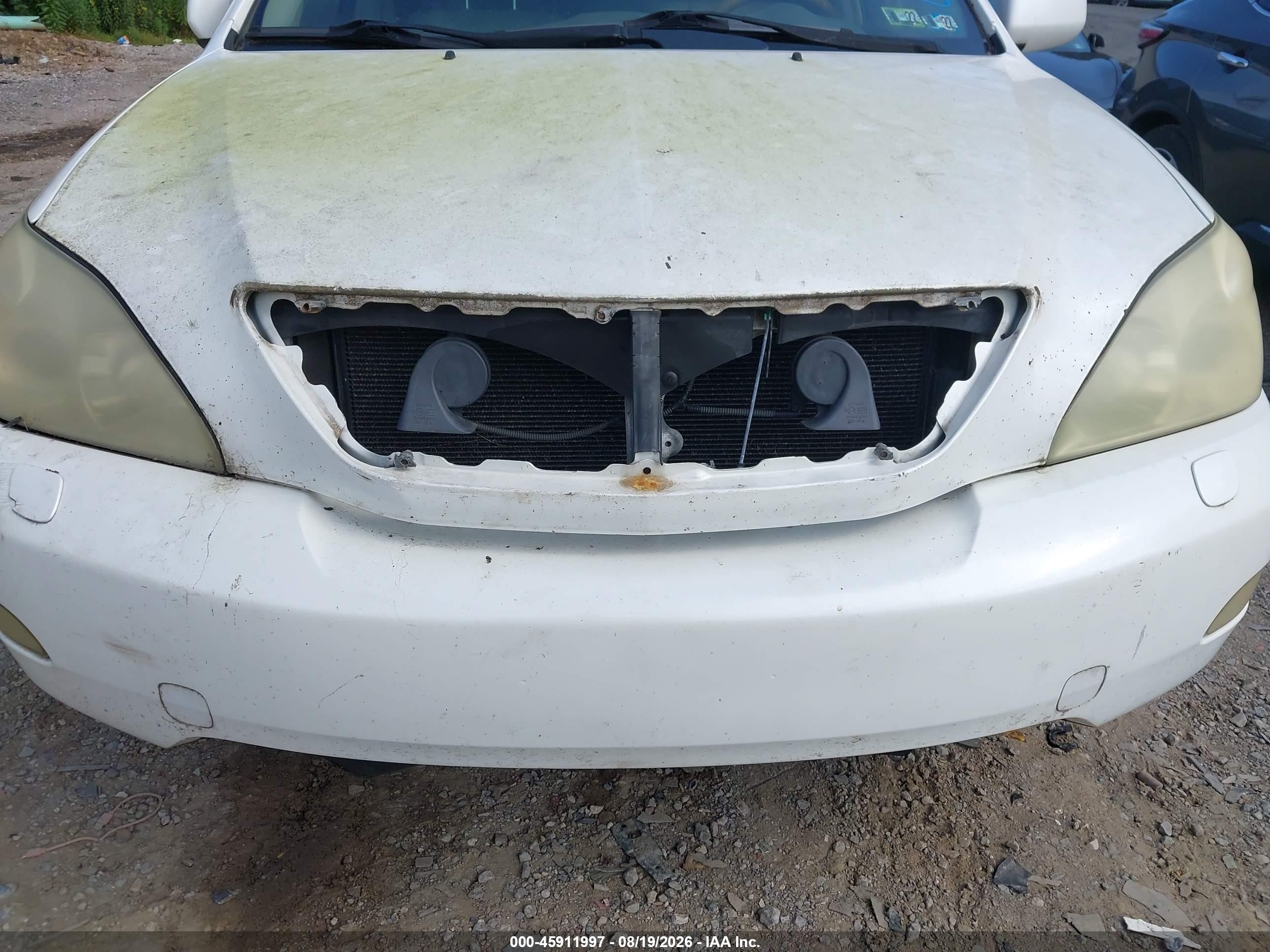 2004 Lexus Rx 330 White vin: JTJGA31U440012928