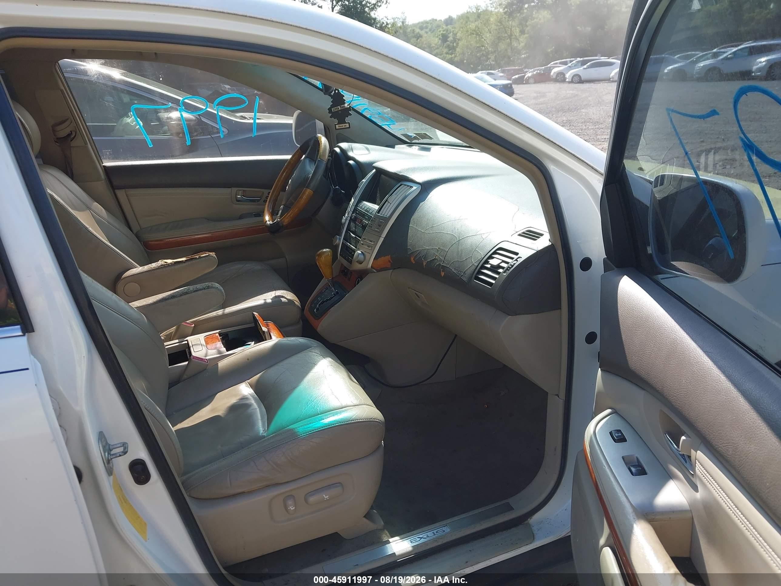 2004 Lexus Rx 330 White vin: JTJGA31U440012928