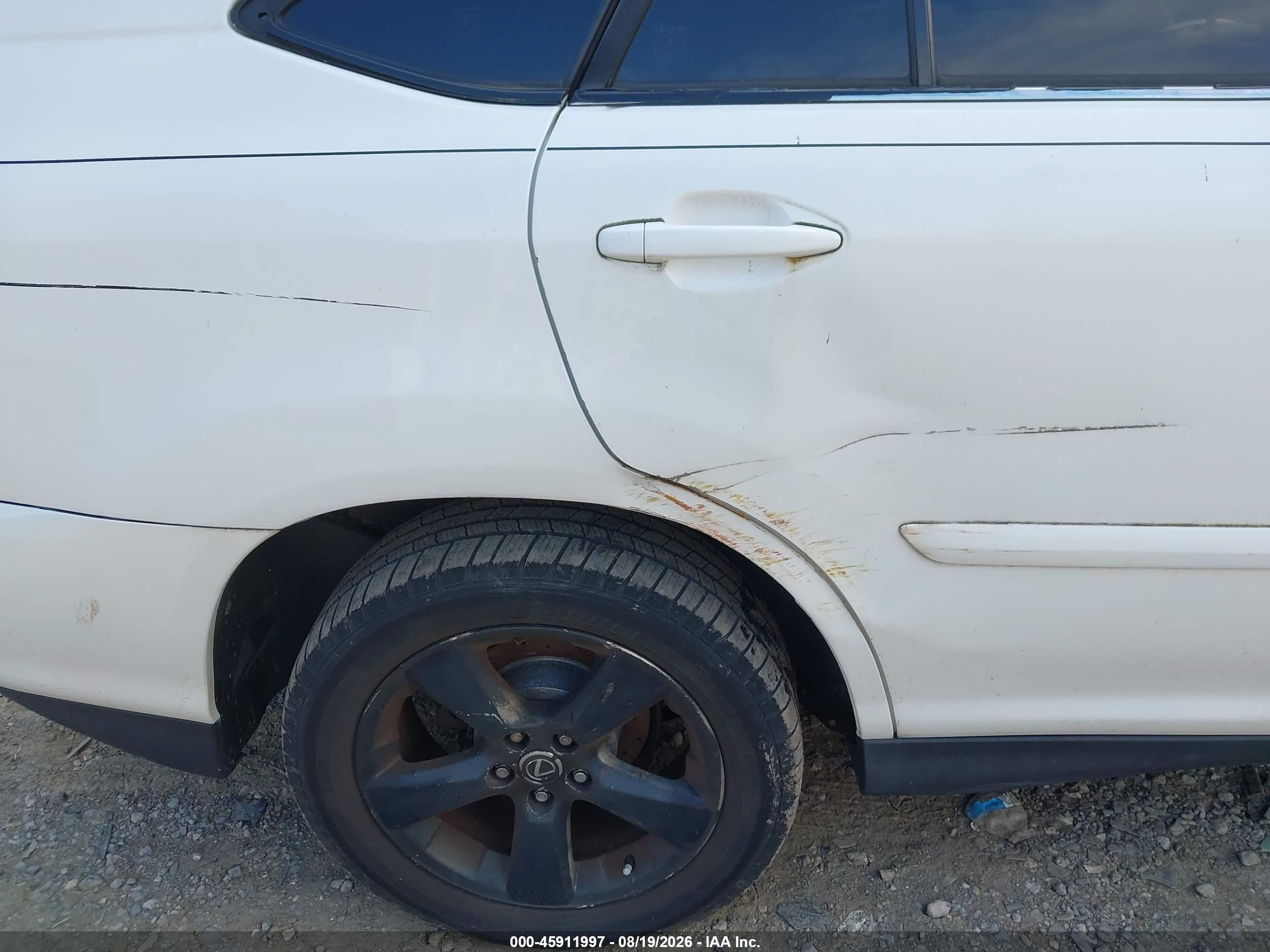2004 Lexus Rx 330 White vin: JTJGA31U440012928