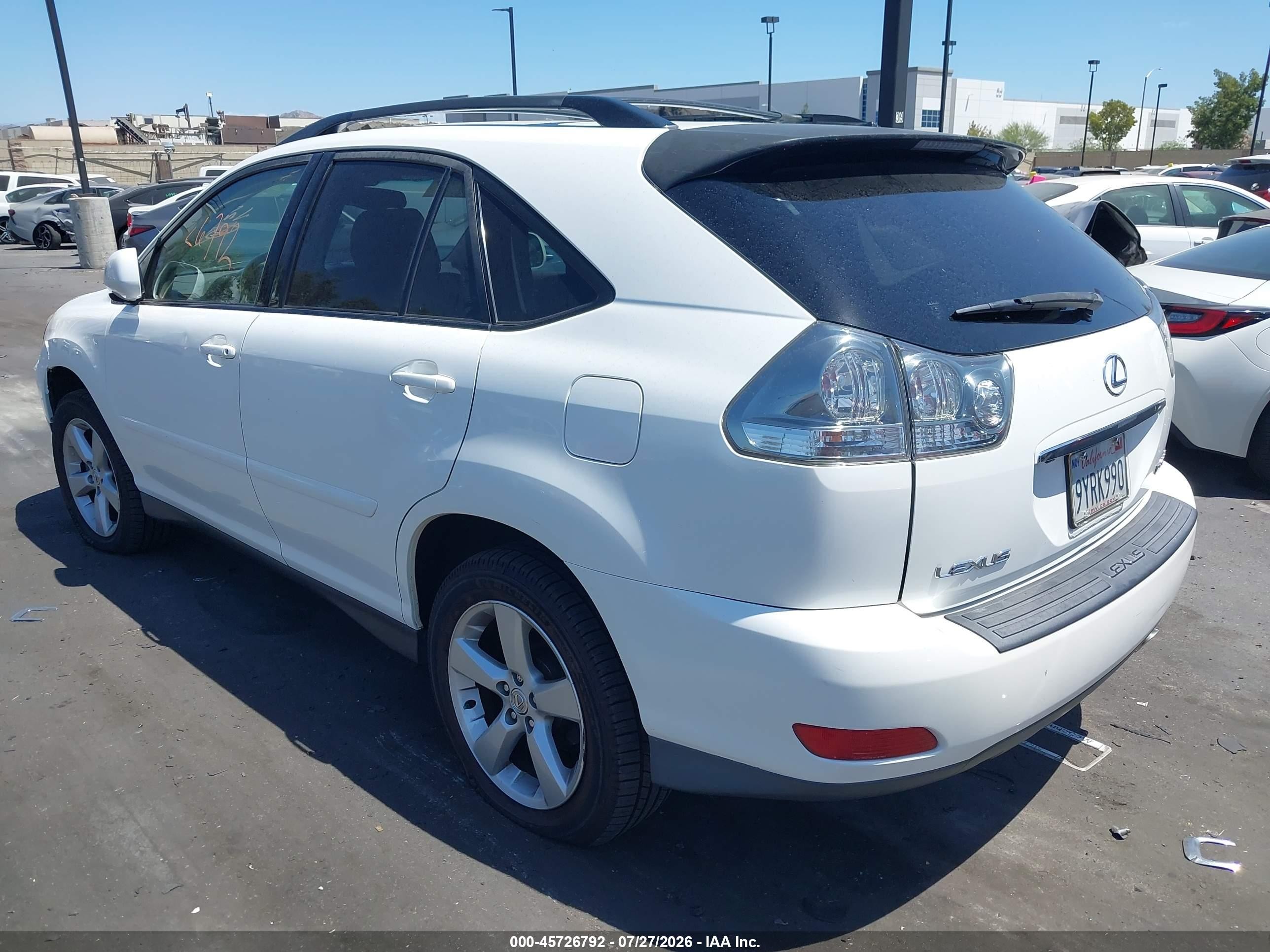 2004 Lexus Rx 330   Белый vin: JTJGA31U440023492