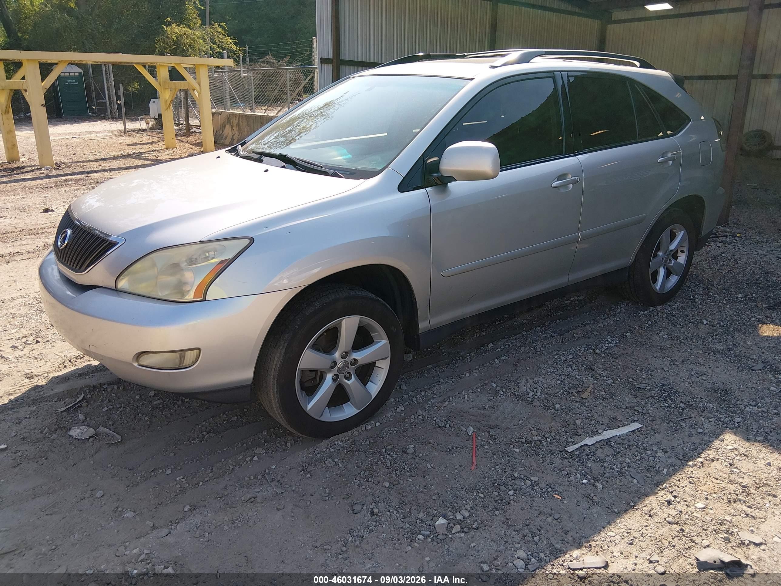 2004 Lexus Rx 330 Silver vin: JTJGA31U440024674