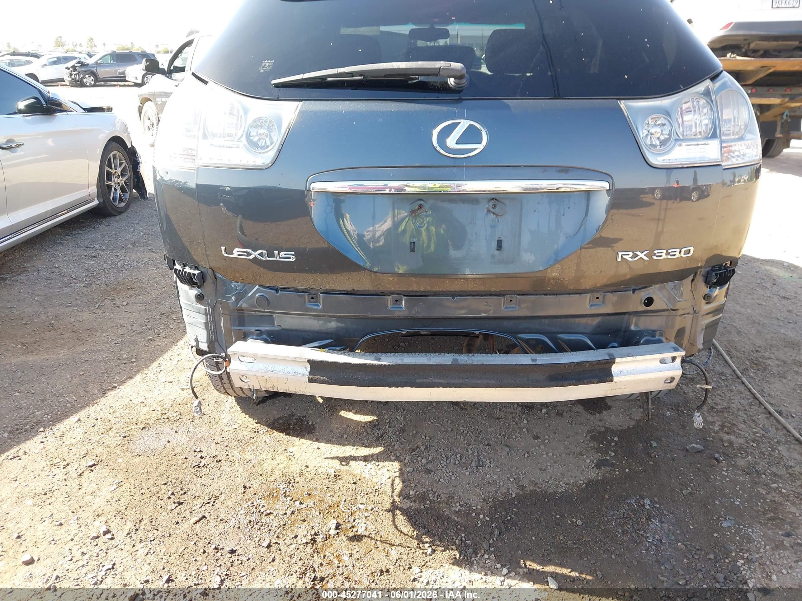 2004 Lexus Rx 330   Gray vin: JTJGA31U440027185