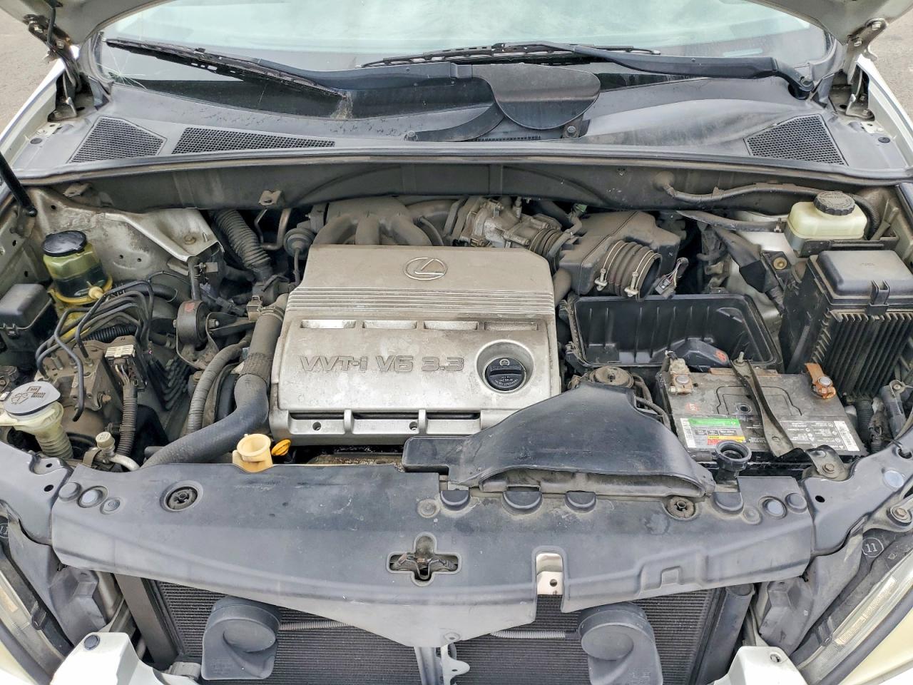 2004 Lexus Rx 330 Silver vin: JTJGA31U440027879
