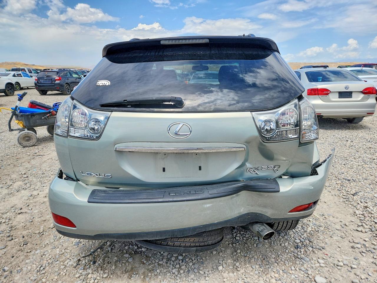 2005 Lexus Rx 330 Silver vin: JTJGA31U450045641