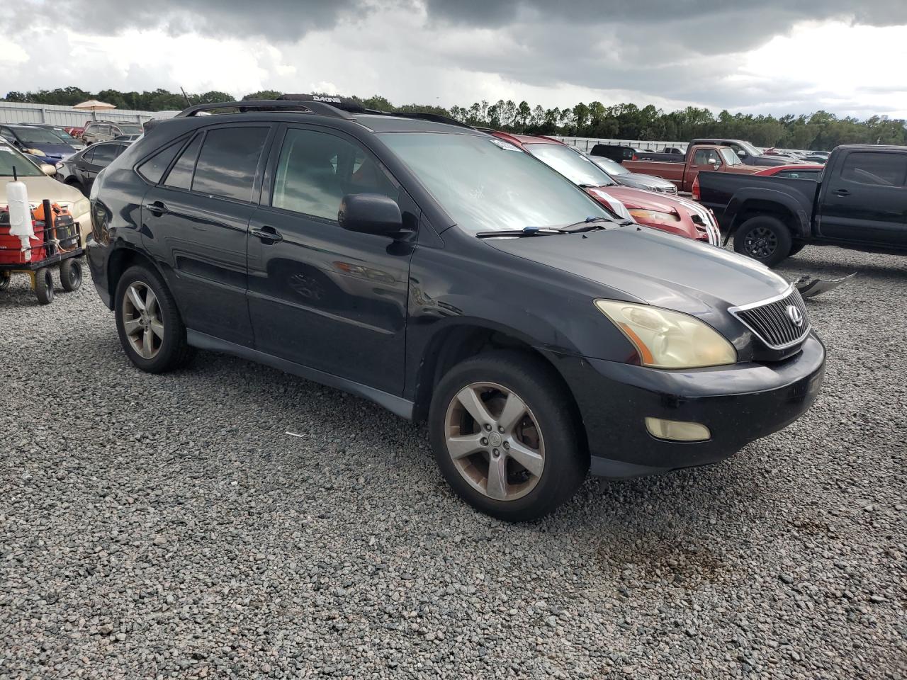 2005 Lexus Rx 330 Black vin: JTJGA31U450049284