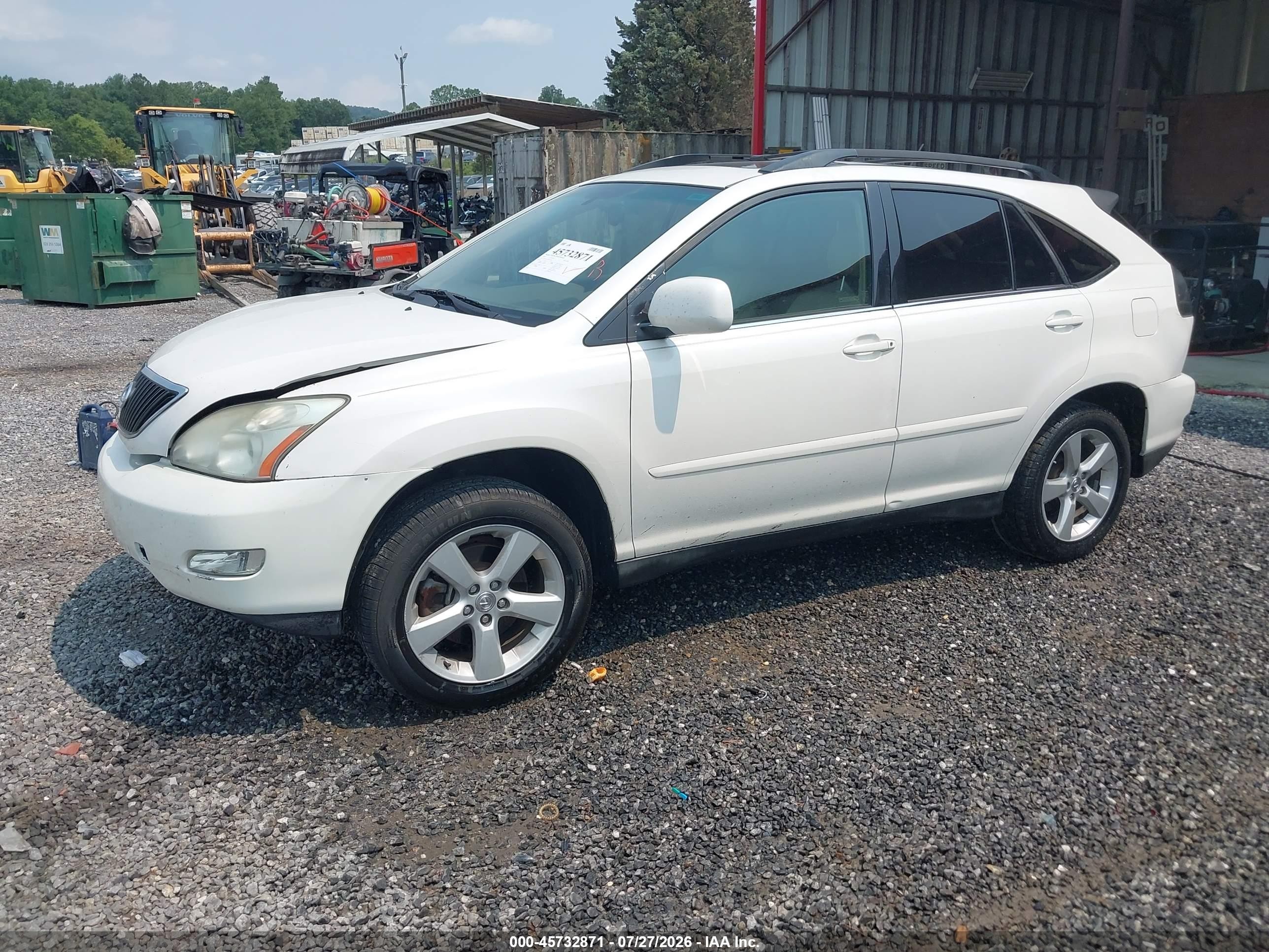 2005 Lexus Rx 330   Белый vin: JTJGA31U450051987