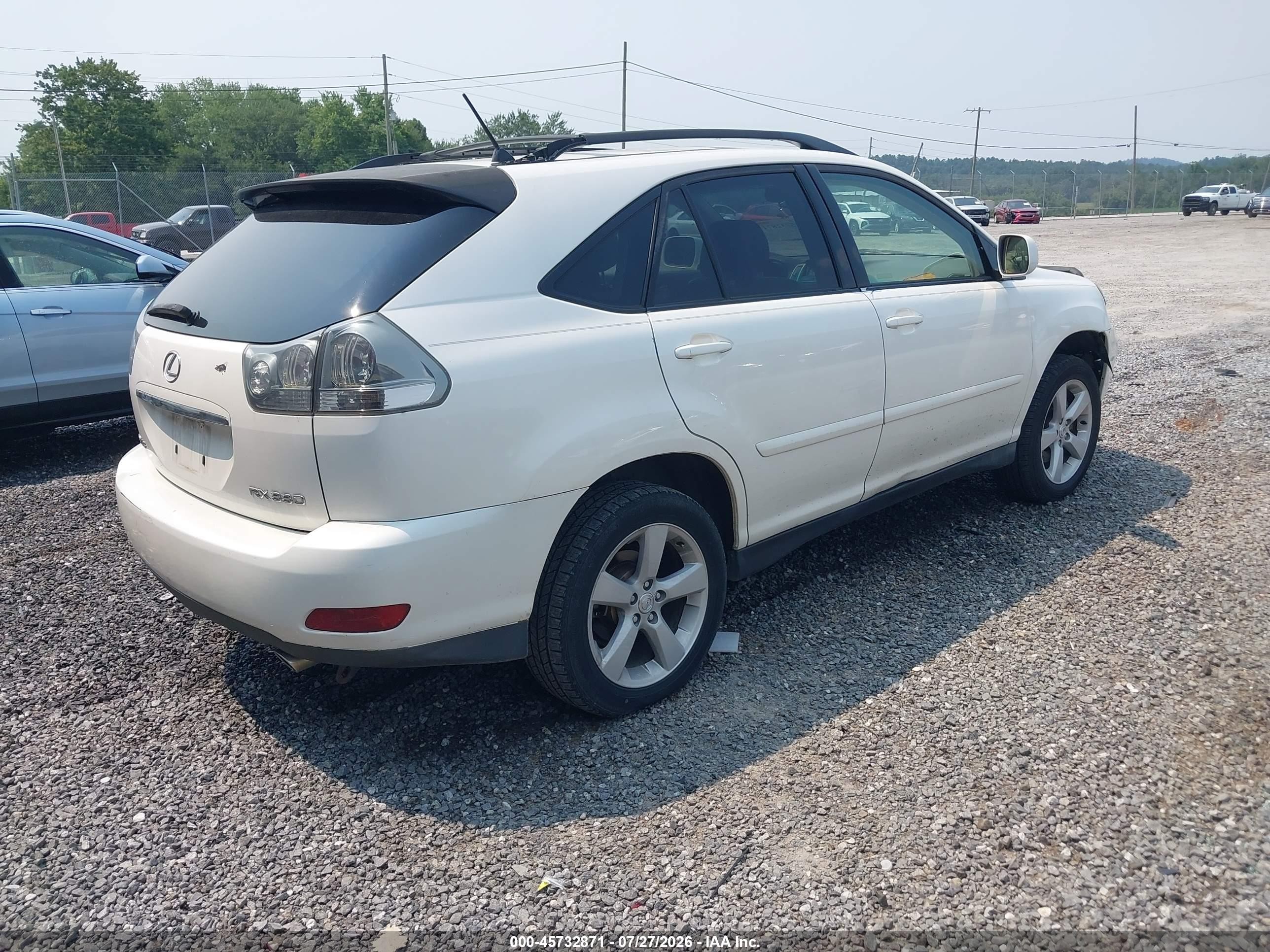 2005 Lexus Rx 330   Белый vin: JTJGA31U450051987