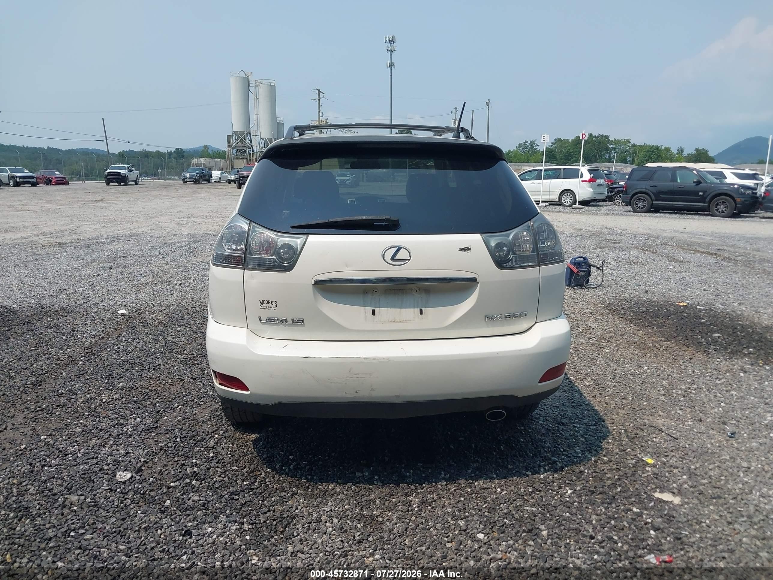 2005 Lexus Rx 330   Белый vin: JTJGA31U450051987