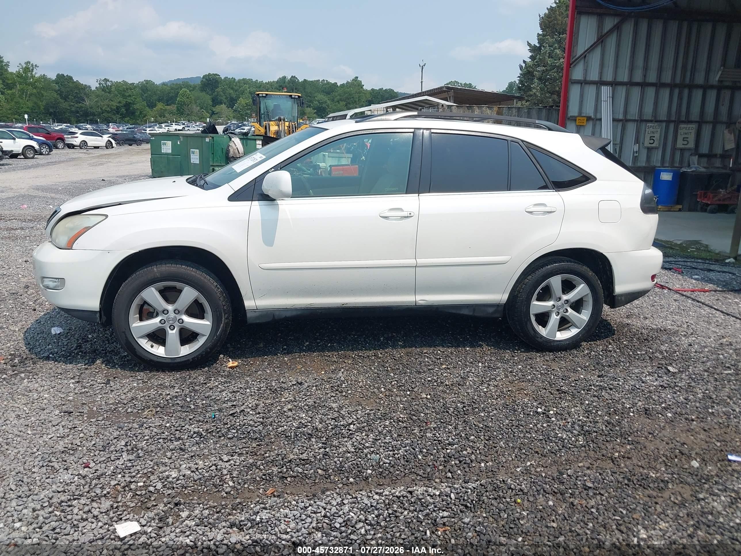 2005 Lexus Rx 330   Белый vin: JTJGA31U450051987