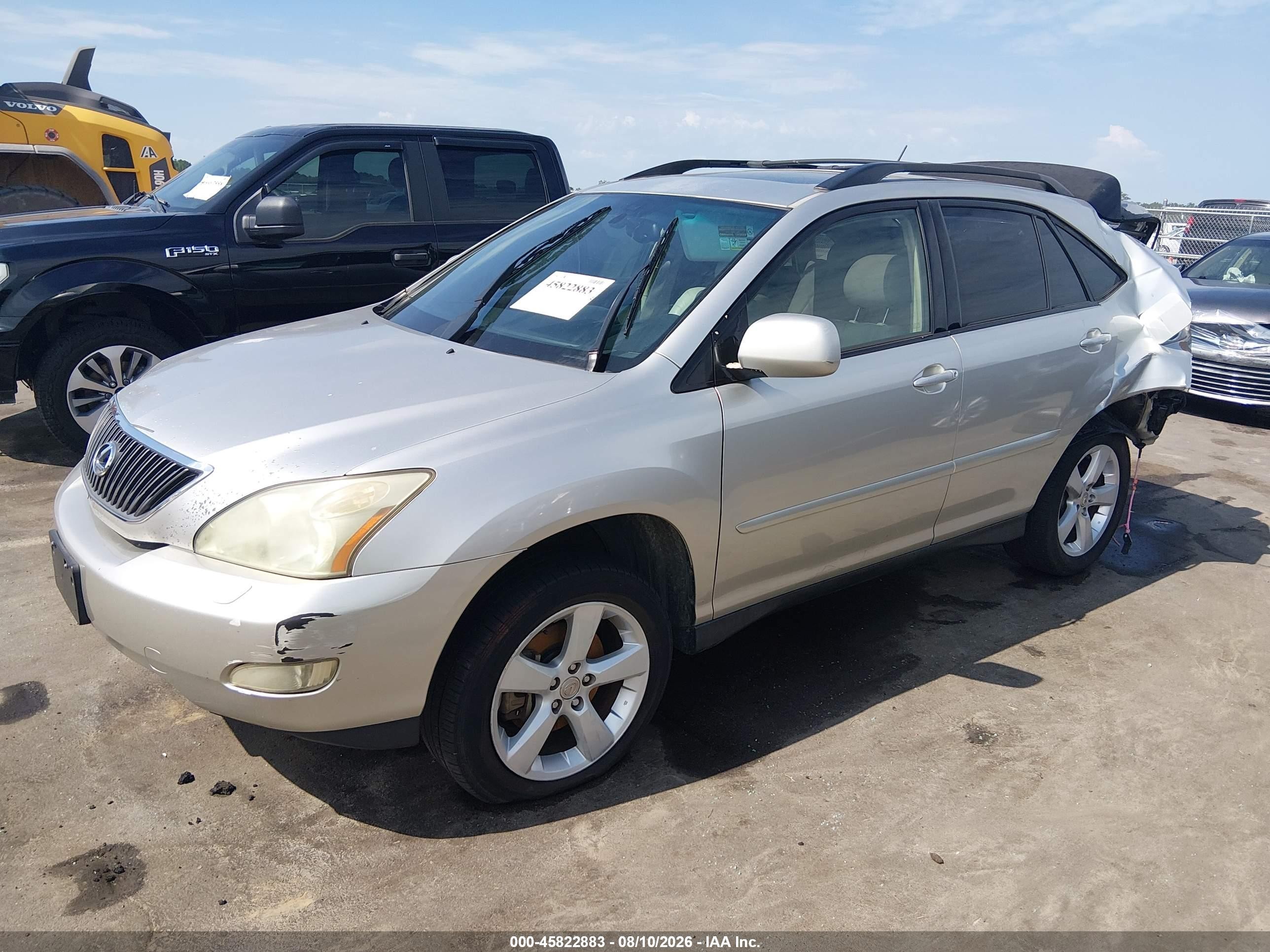 2006 Lexus Rx 330   Silver vin: JTJGA31U460060478