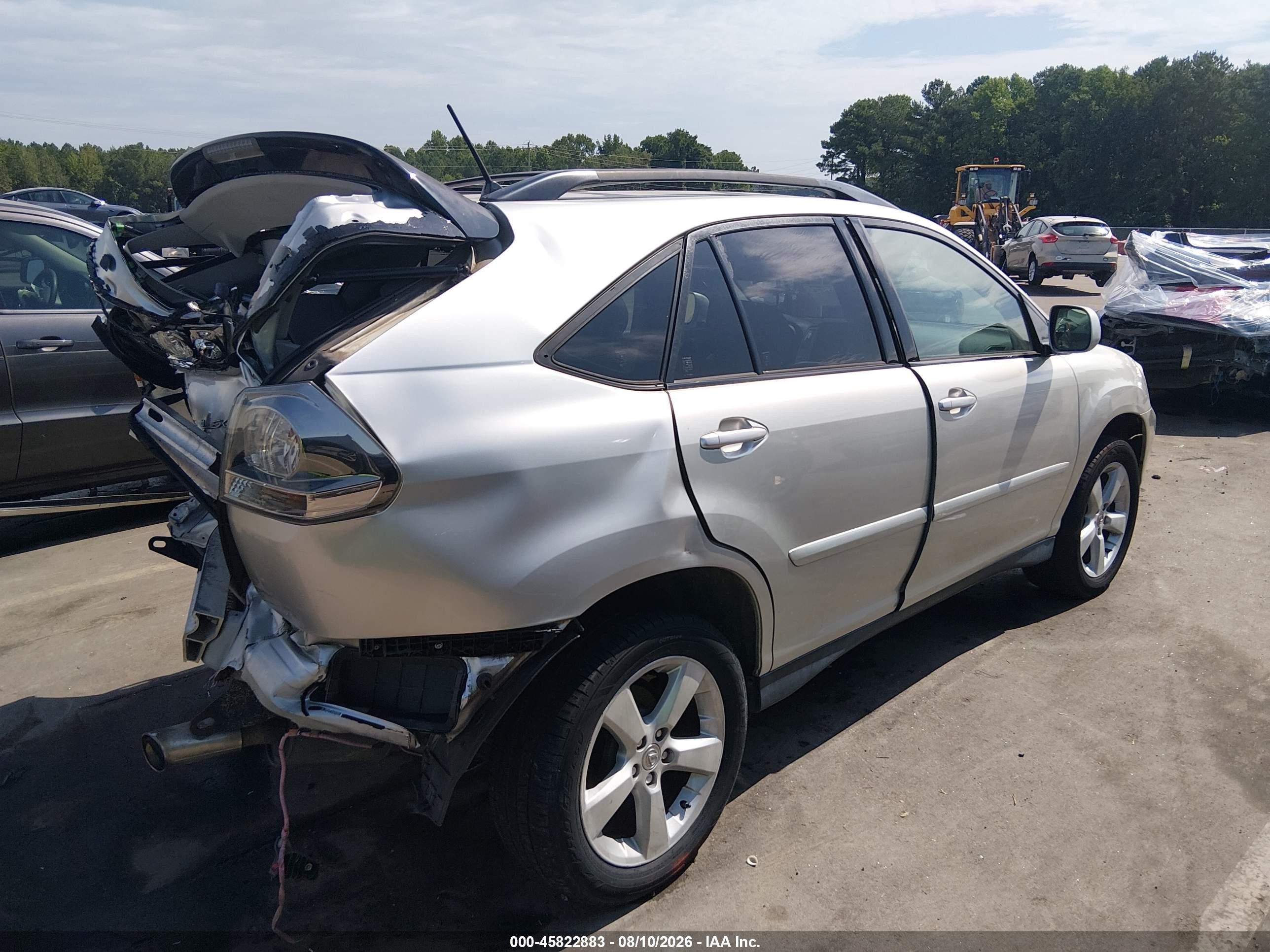 2006 Lexus Rx 330   Silver vin: JTJGA31U460060478