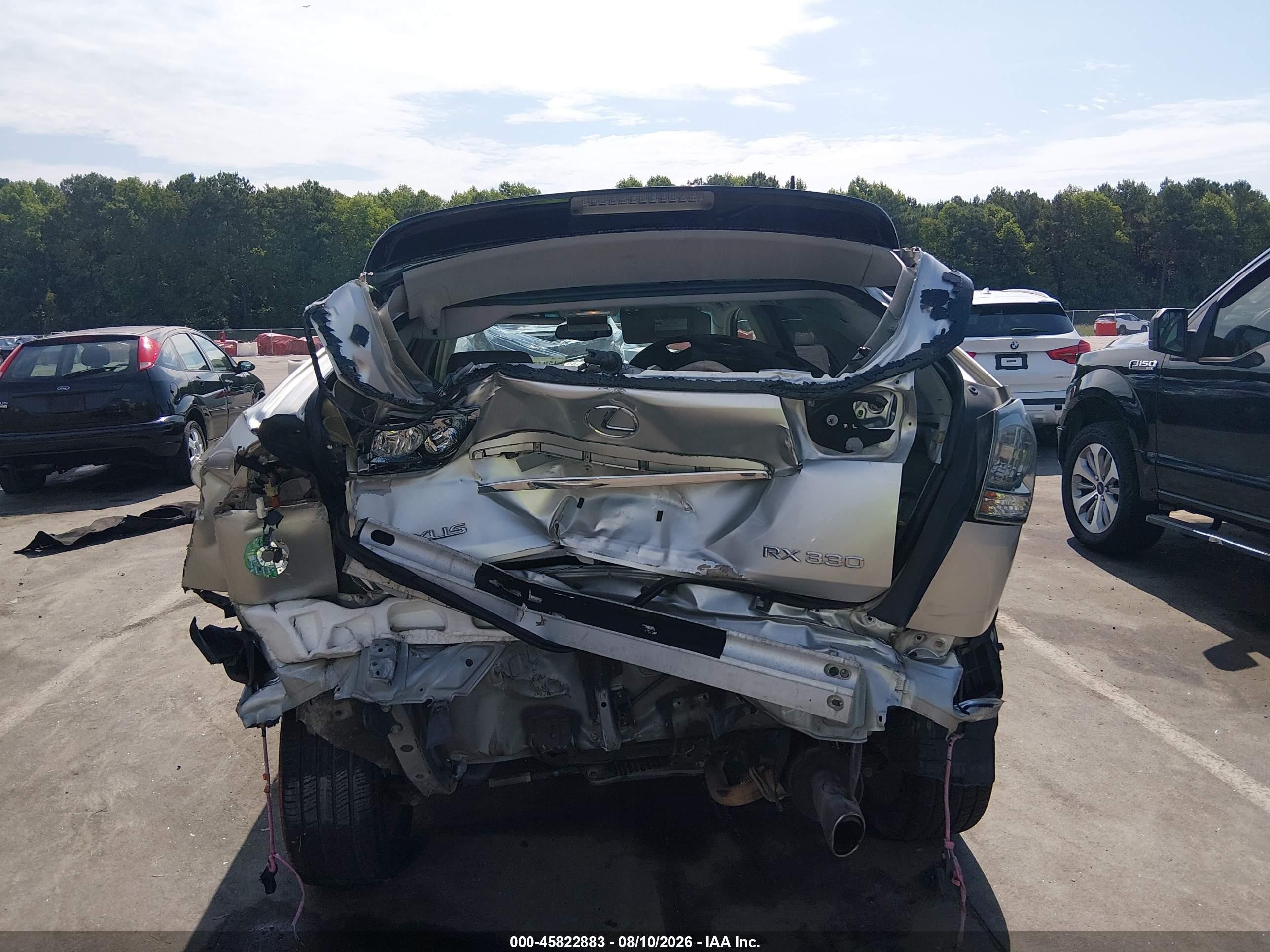 2006 Lexus Rx 330   Silver vin: JTJGA31U460060478