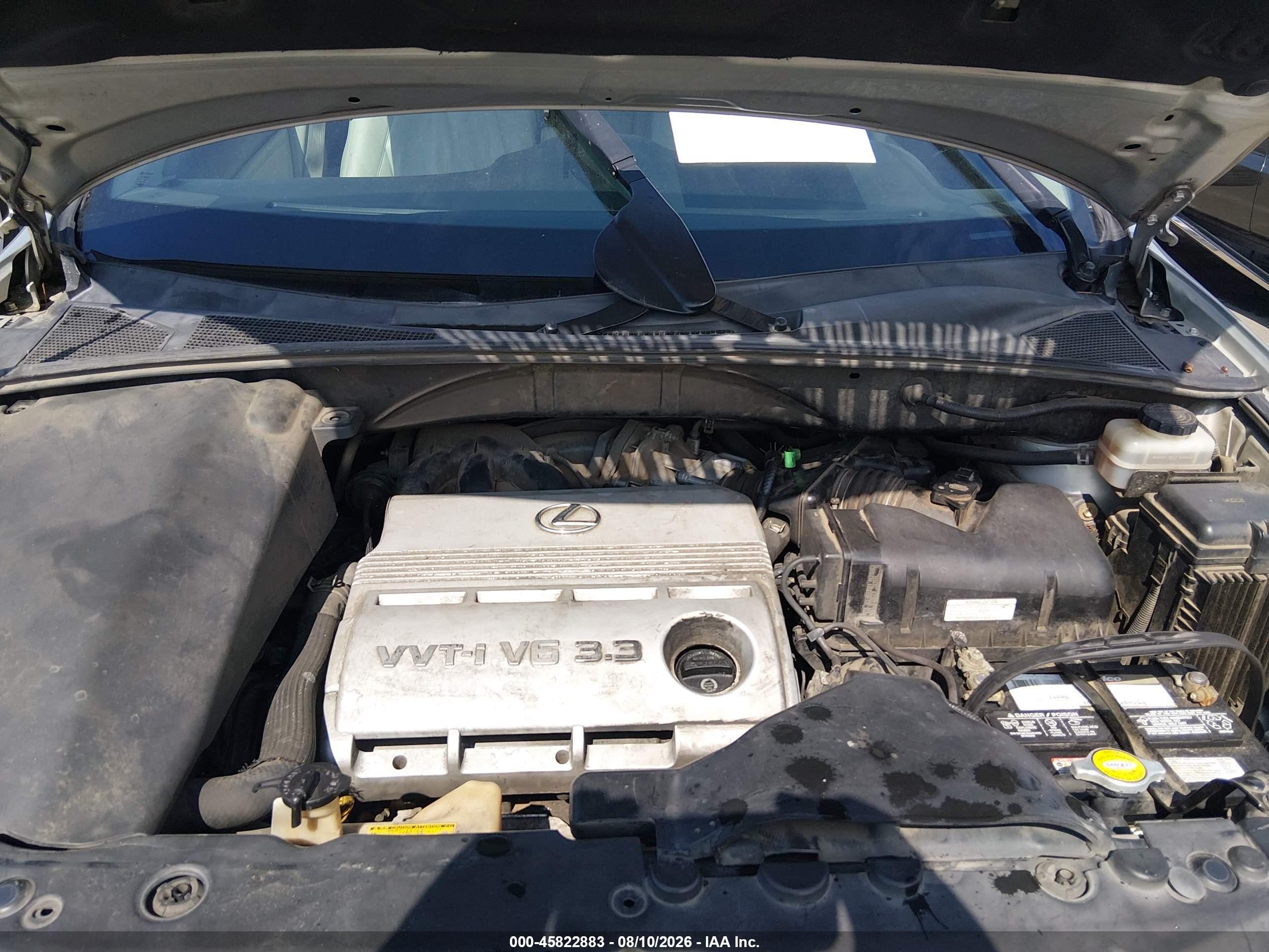 2006 Lexus Rx 330   Silver vin: JTJGA31U460060478