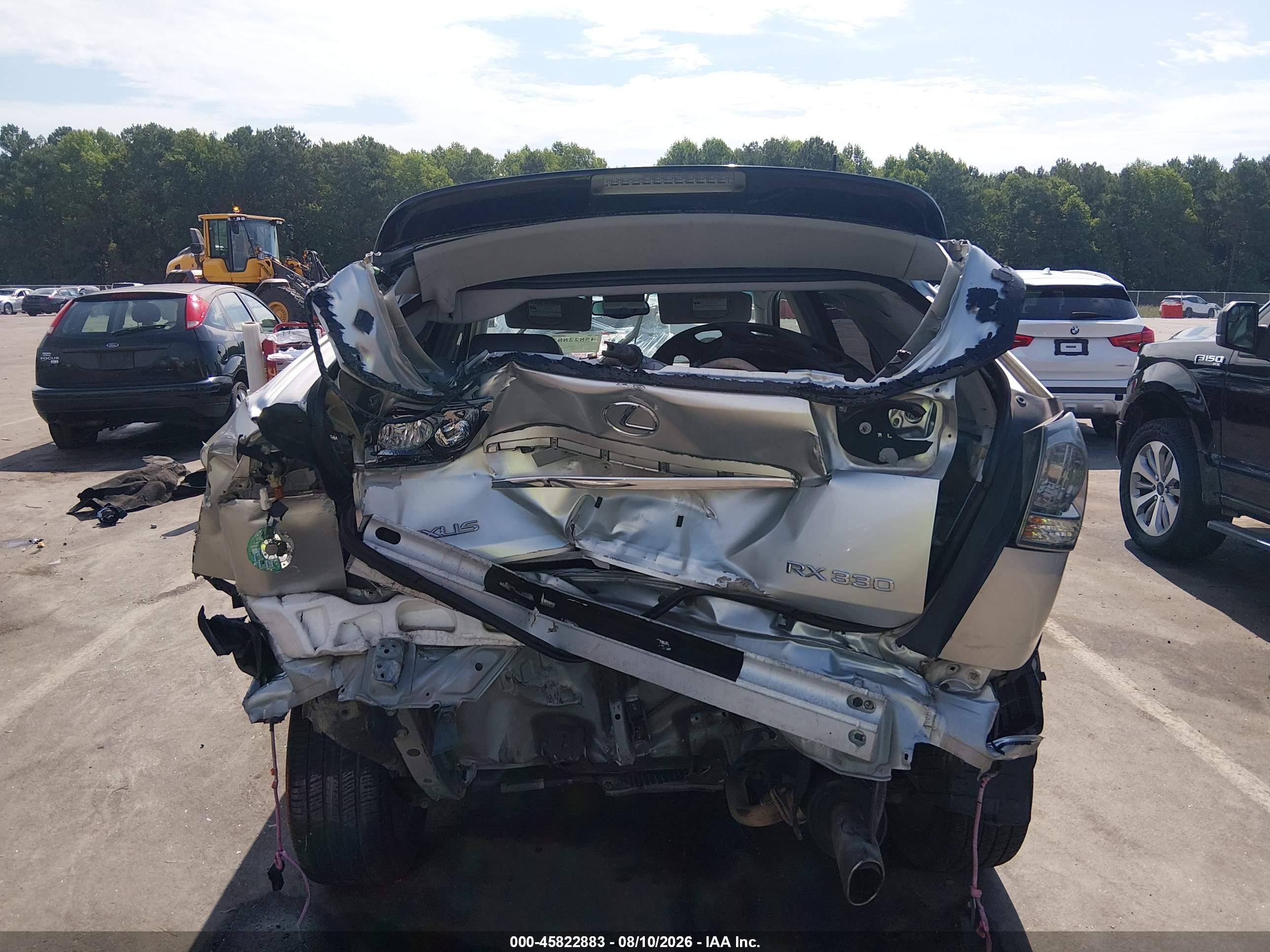 2006 Lexus Rx 330   Silver vin: JTJGA31U460060478