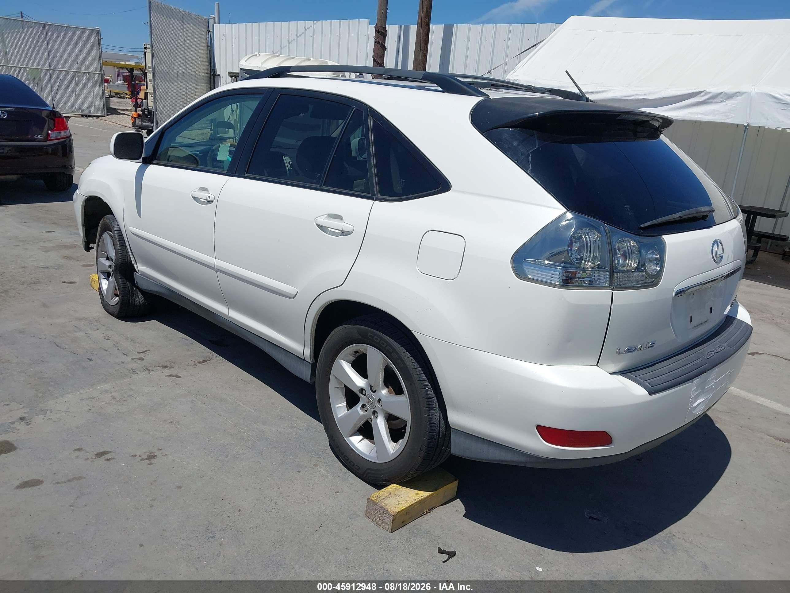 2006 Lexus Rx 330   Белый vin: JTJGA31U460061243