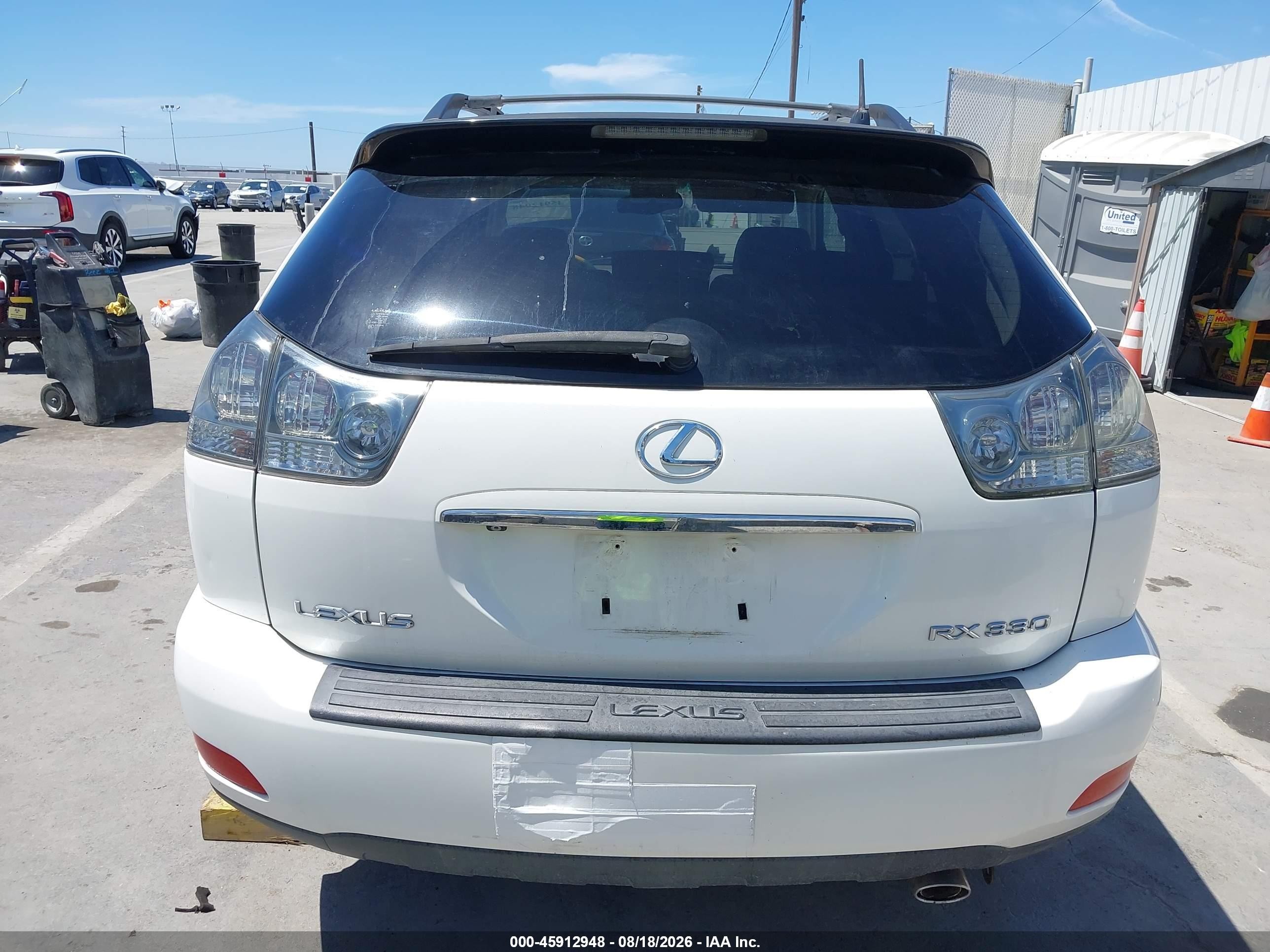 2006 Lexus Rx 330   Белый vin: JTJGA31U460061243