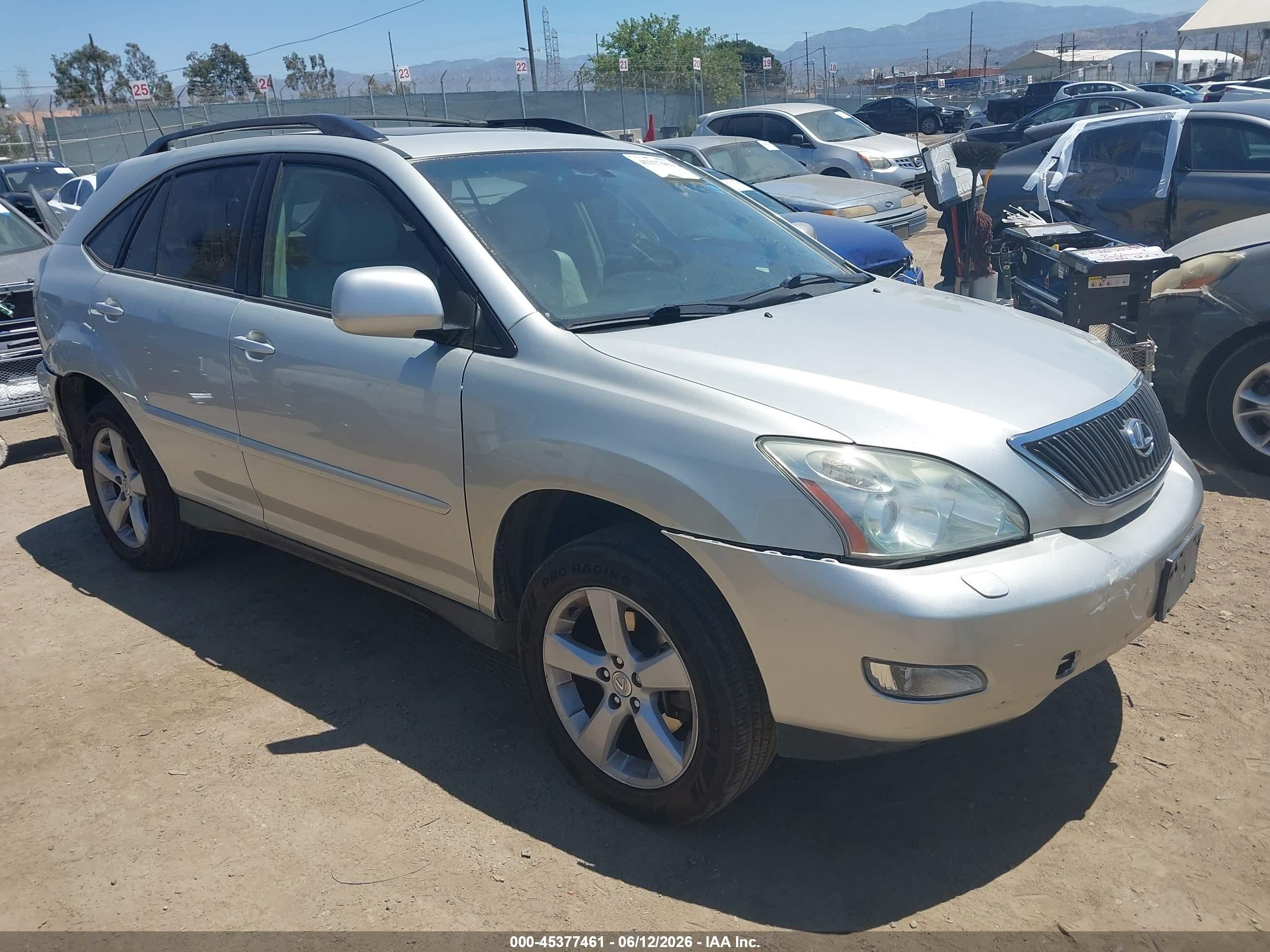 2004 Lexus Rx 330   Silver vin: JTJGA31U540021167