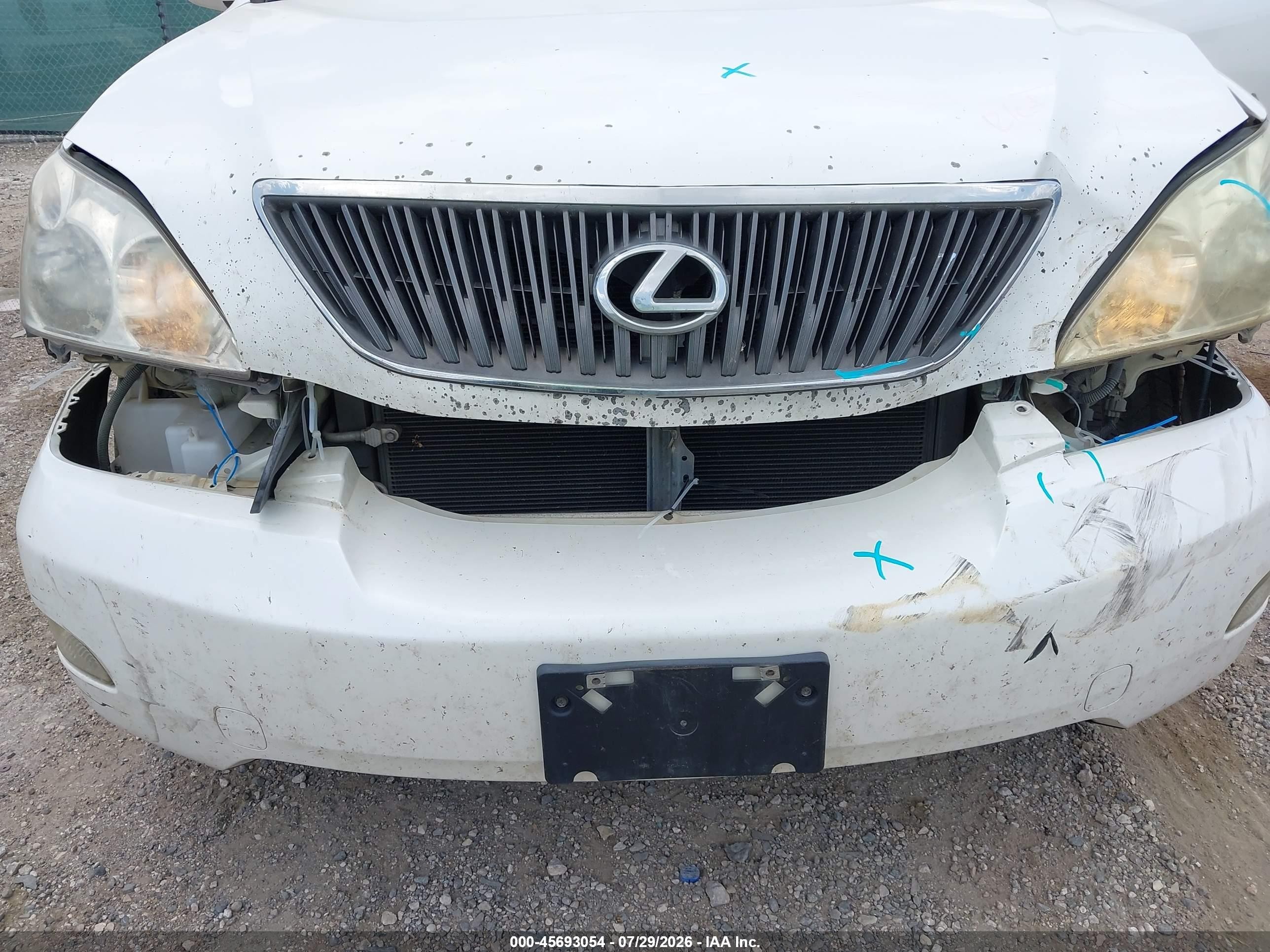 2004 Lexus Rx 330   White vin: JTJGA31U540023923