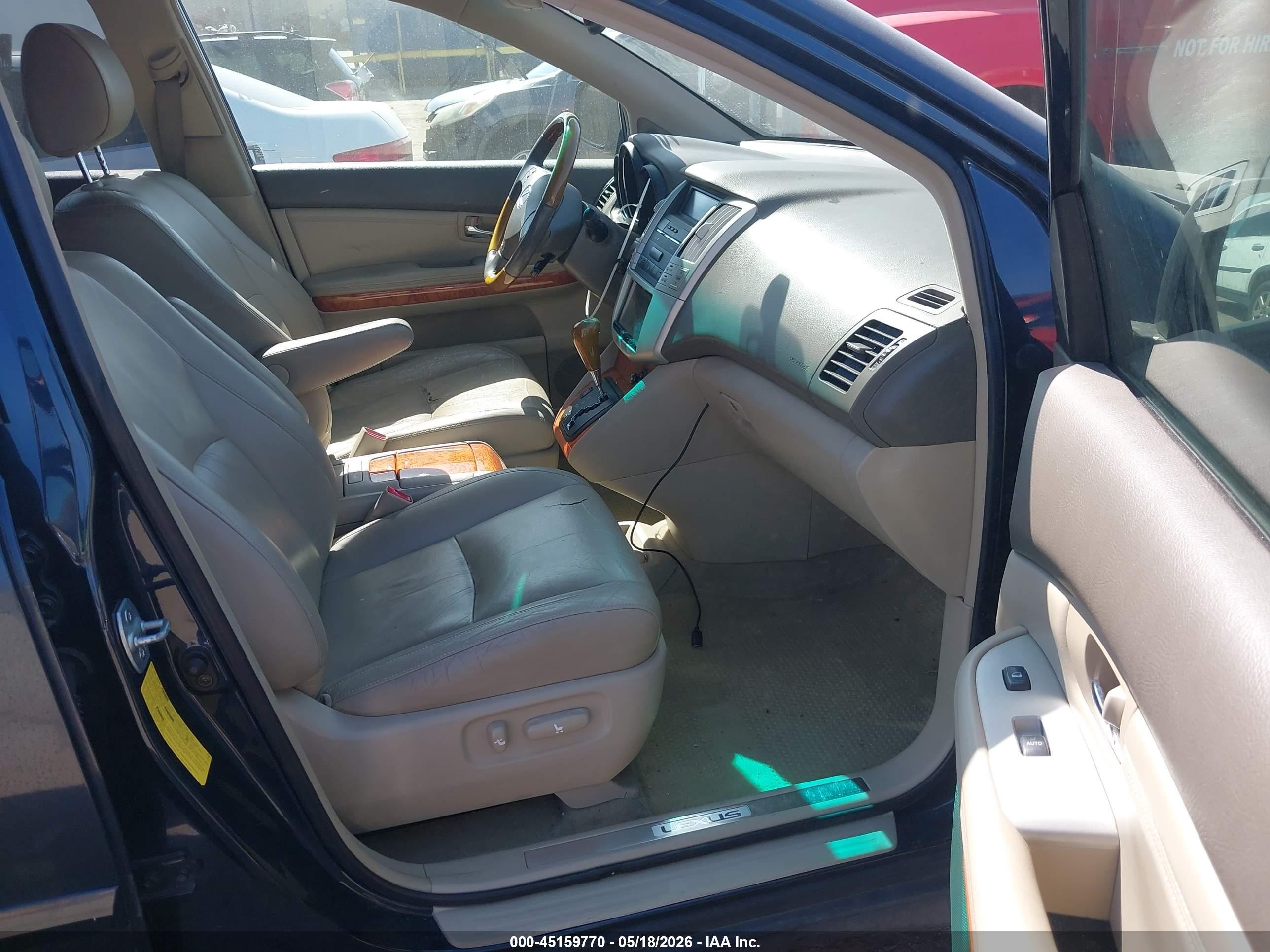 2004 Lexus Rx 330   Black vin: JTJGA31U540030306