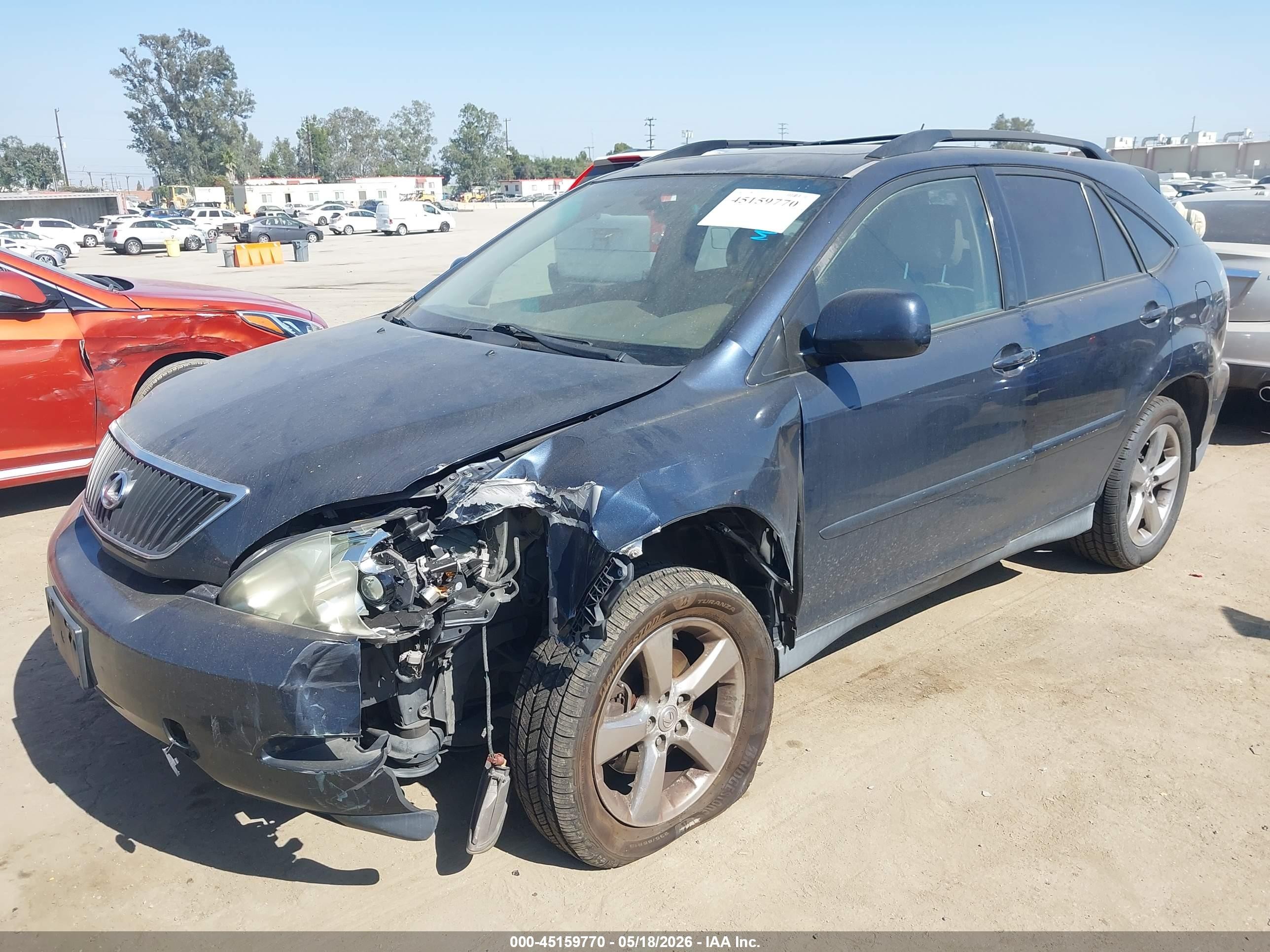 2004 Lexus Rx 330   Black vin: JTJGA31U540030306
