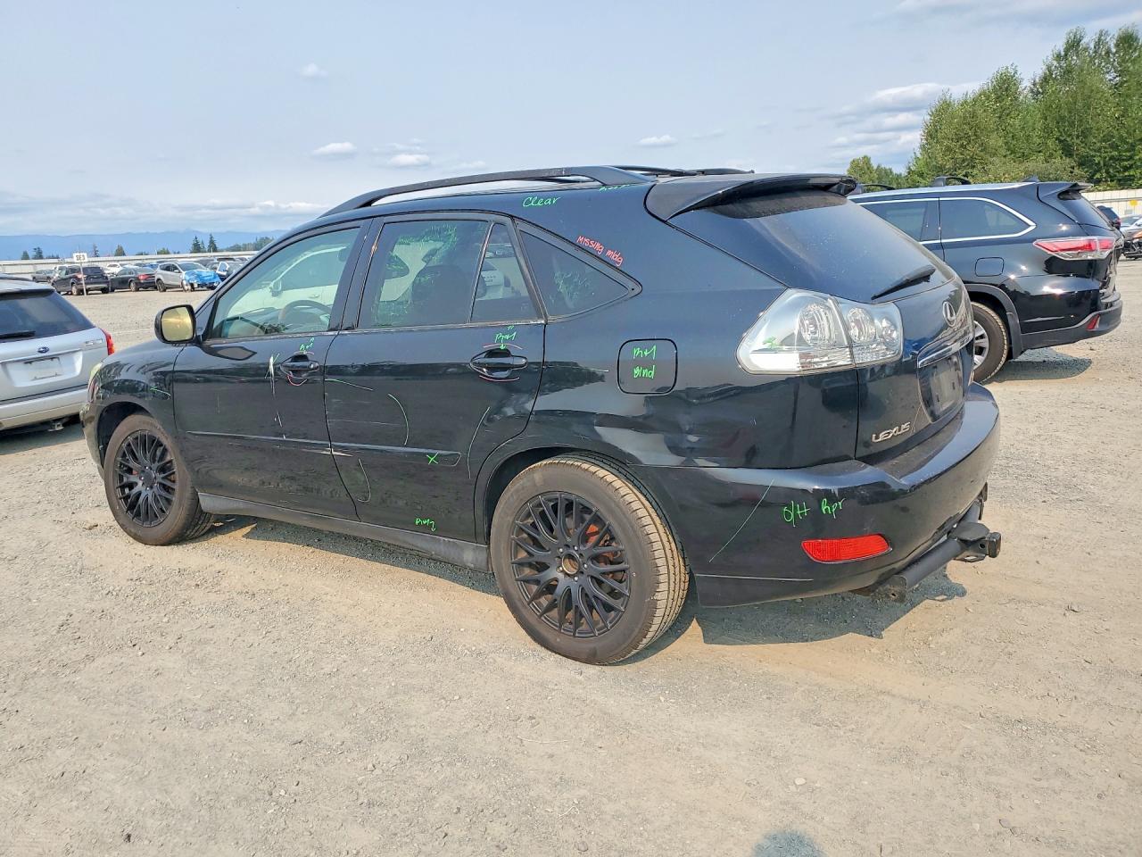 2004 Lexus Rx 330 Black vin: JTJGA31U540031326