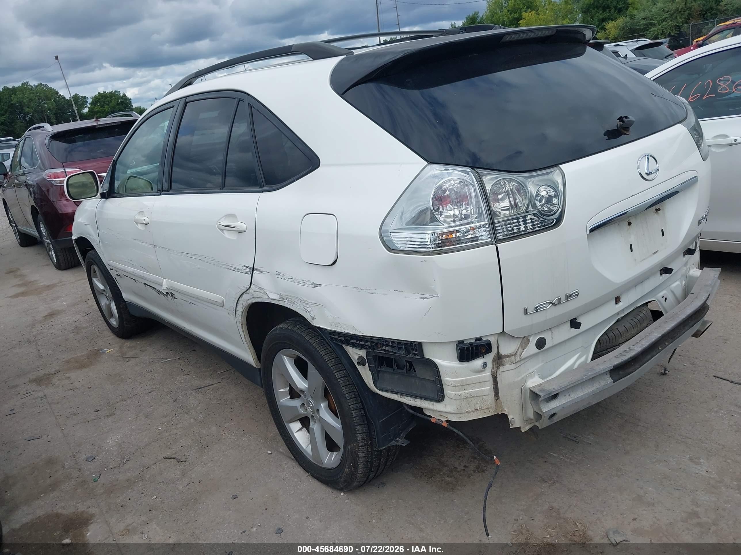 2004 Lexus Rx 330   Белый vin: JTJGA31U540041578