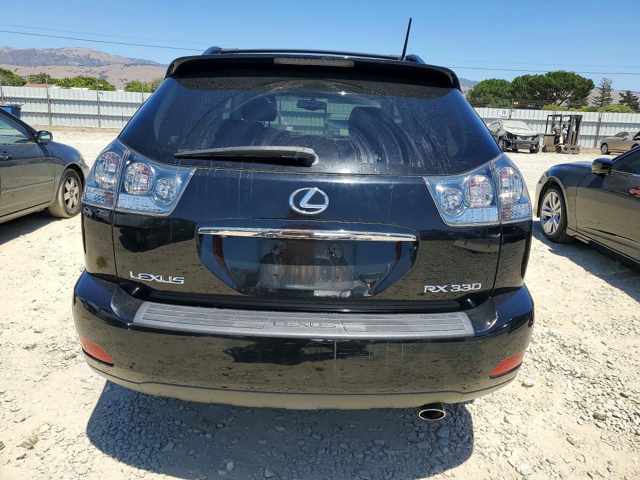2004 Lexus Rx 330 Black vin: JTJGA31U540043959