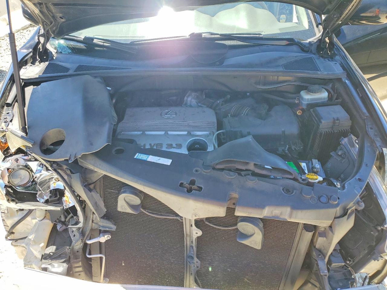 2004 Lexus Rx 330 Black vin: JTJGA31U540043959