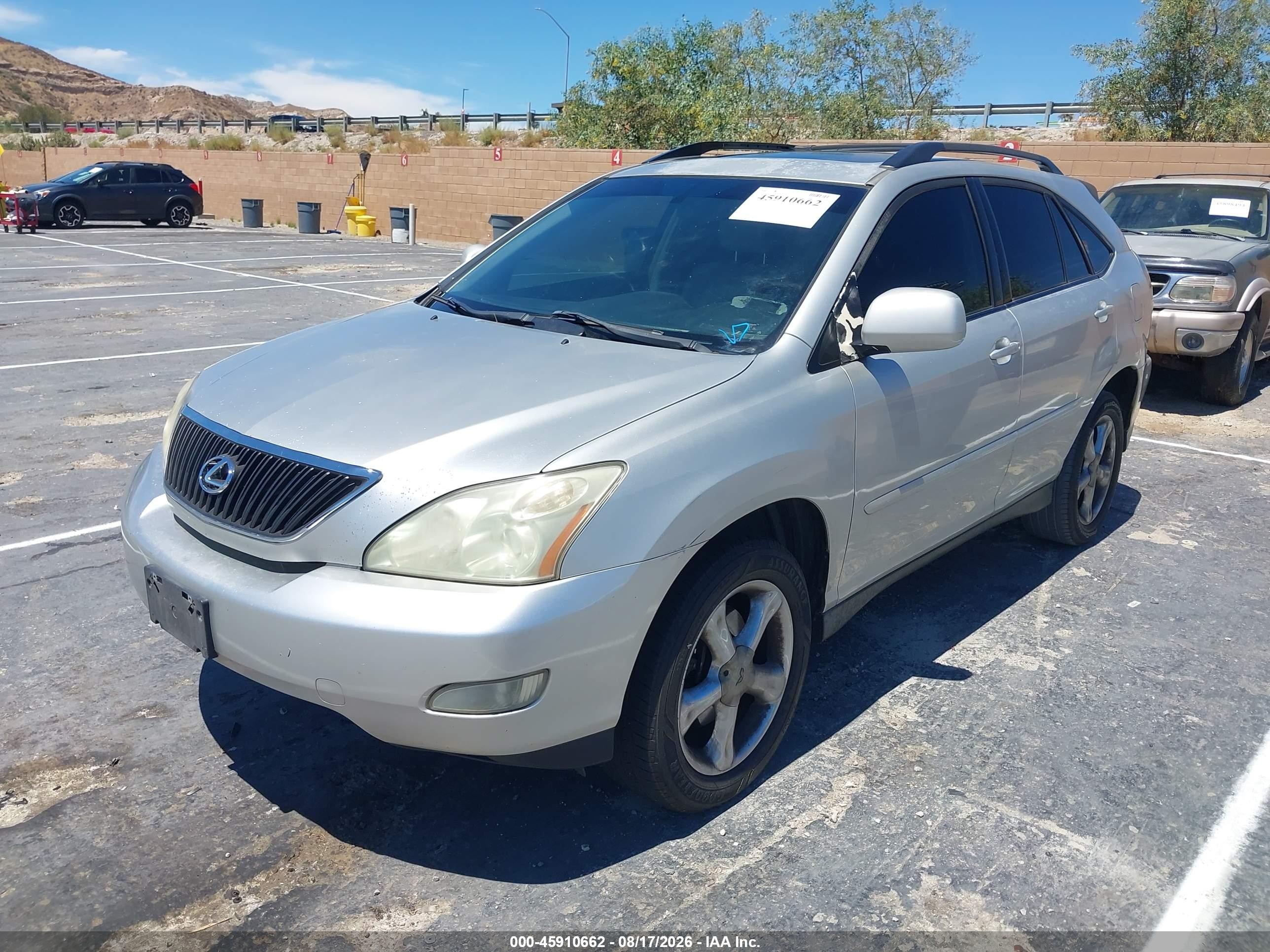 2005 Lexus Rx 330   Silver vin: JTJGA31U550051464