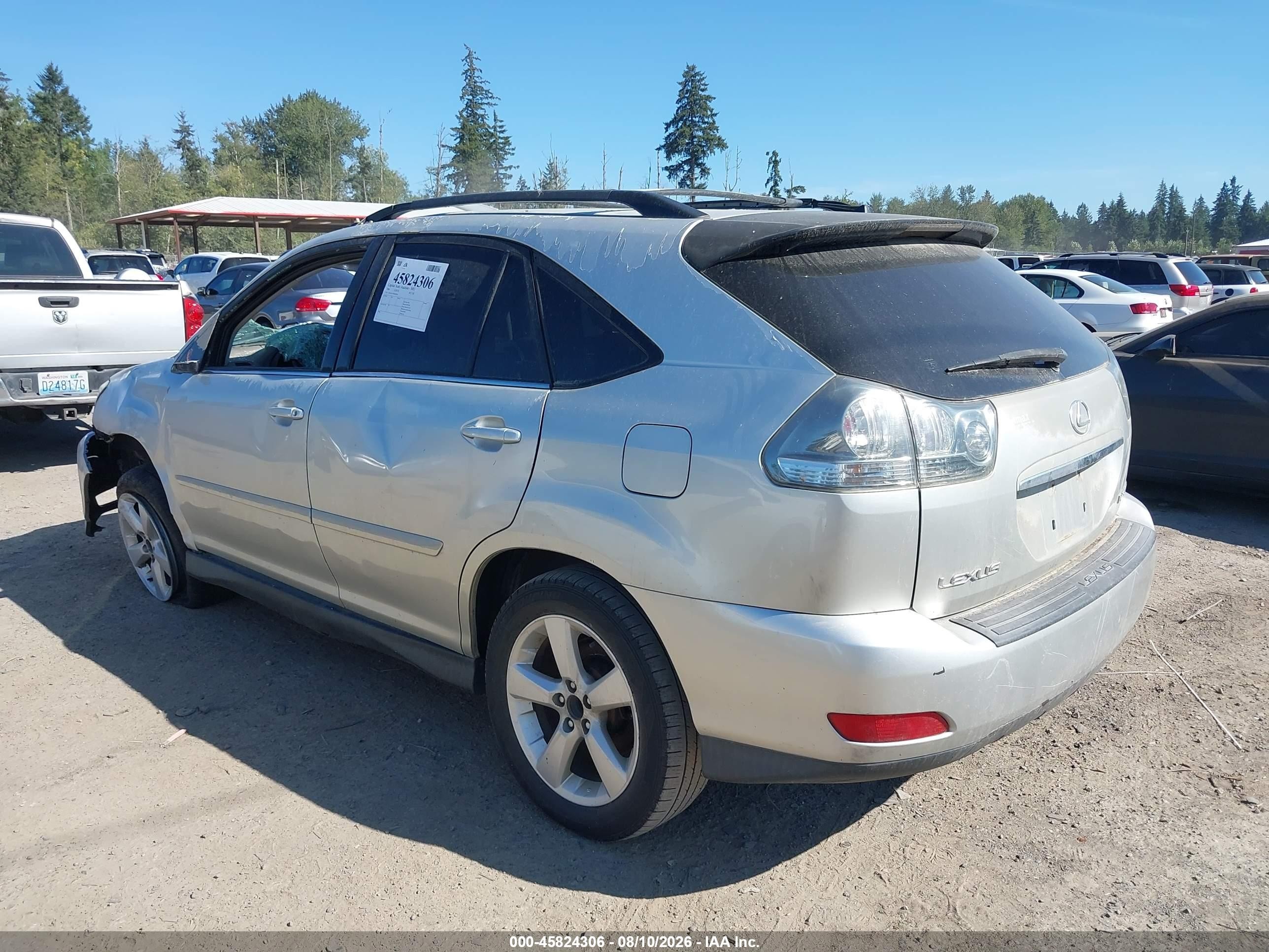 2006 Lexus Rx 330   Silver vin: JTJGA31U560060876